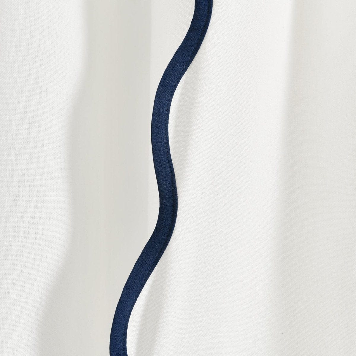 Coastal Chic Scalloped Edge Window Curtain Panel Set - Image 10