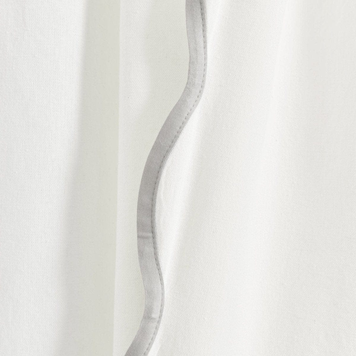 Coastal Chic Scalloped Edge Window Curtain Panel Set - Image 18