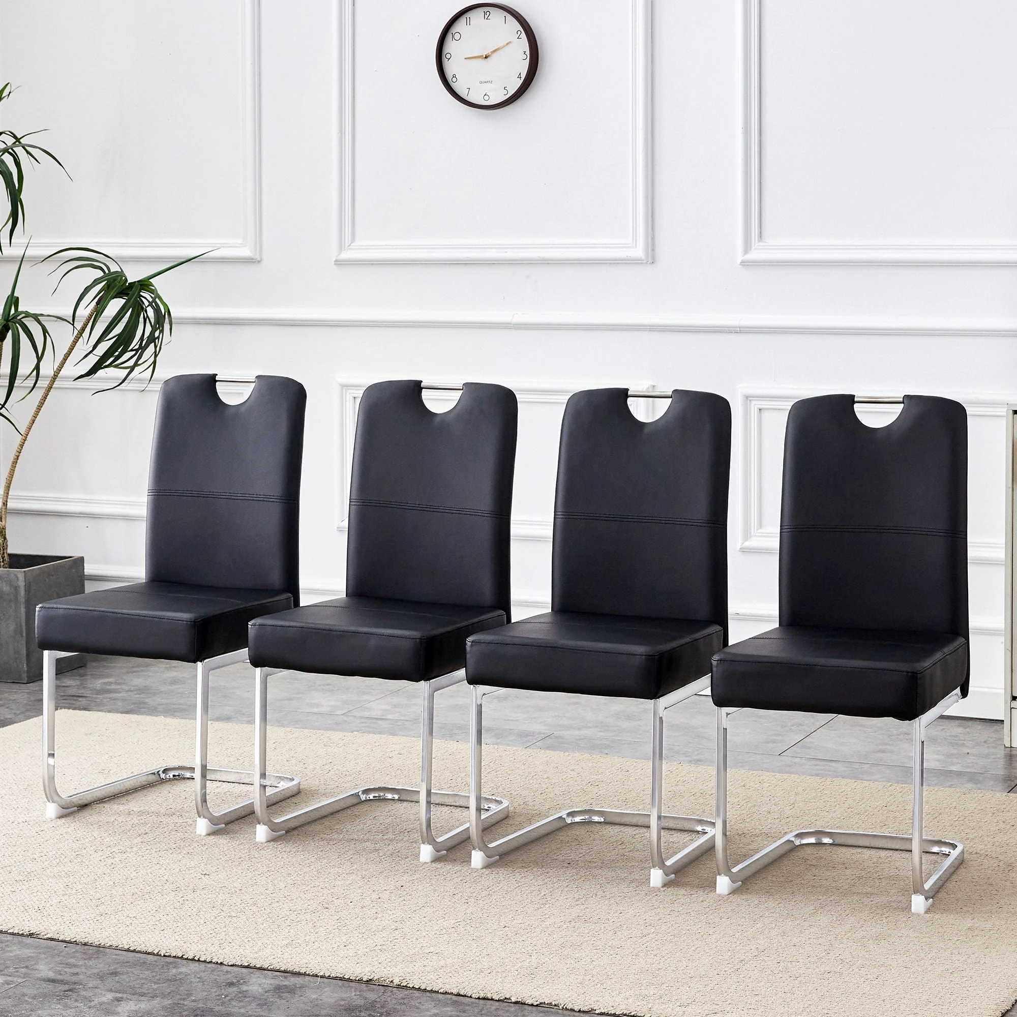 Coaster Dining Chairs with Built-In Spring Packages & Ergonomic Design - Image 5