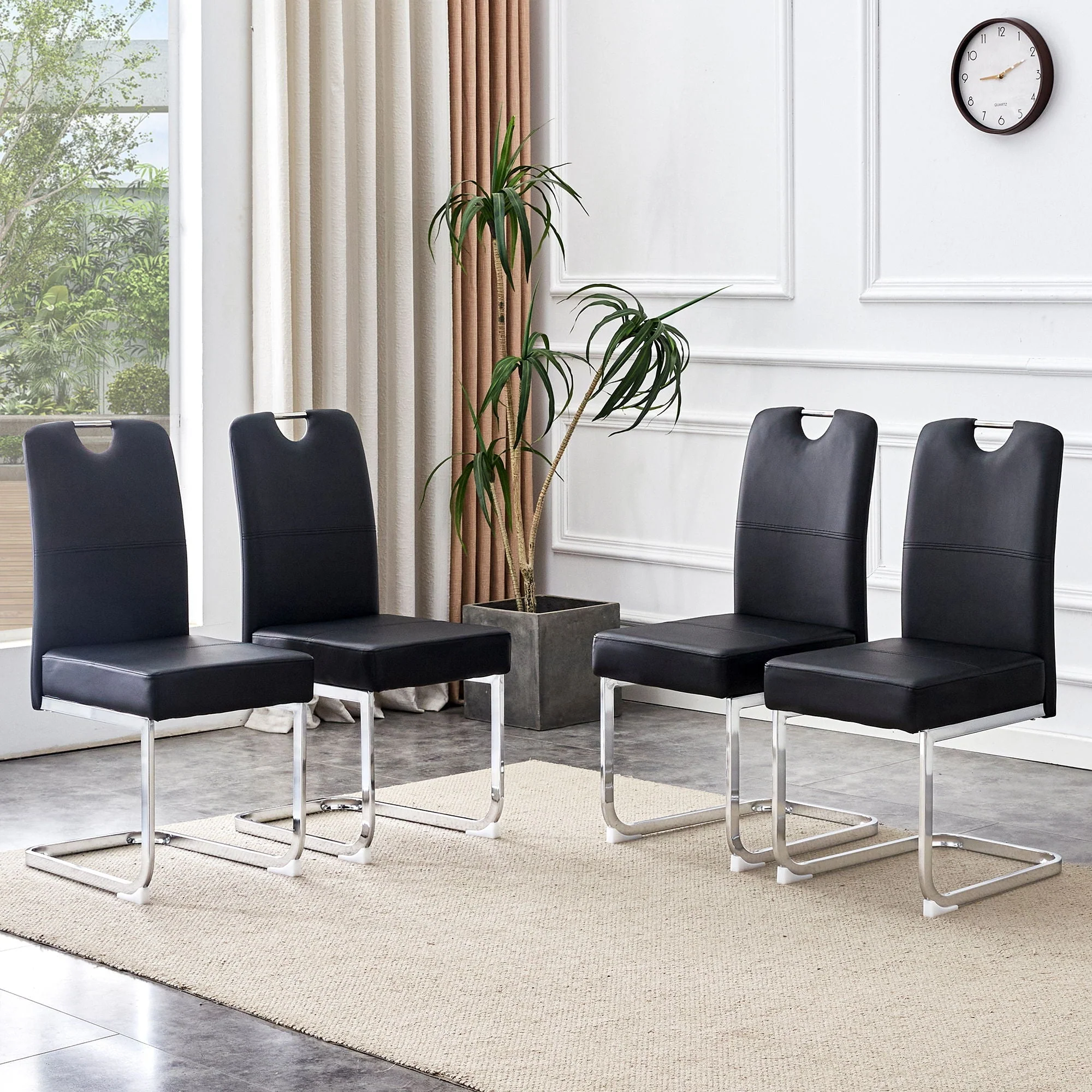 Coaster Dining Chairs with Built-In Spring Packages & Ergonomic Design - Image 8