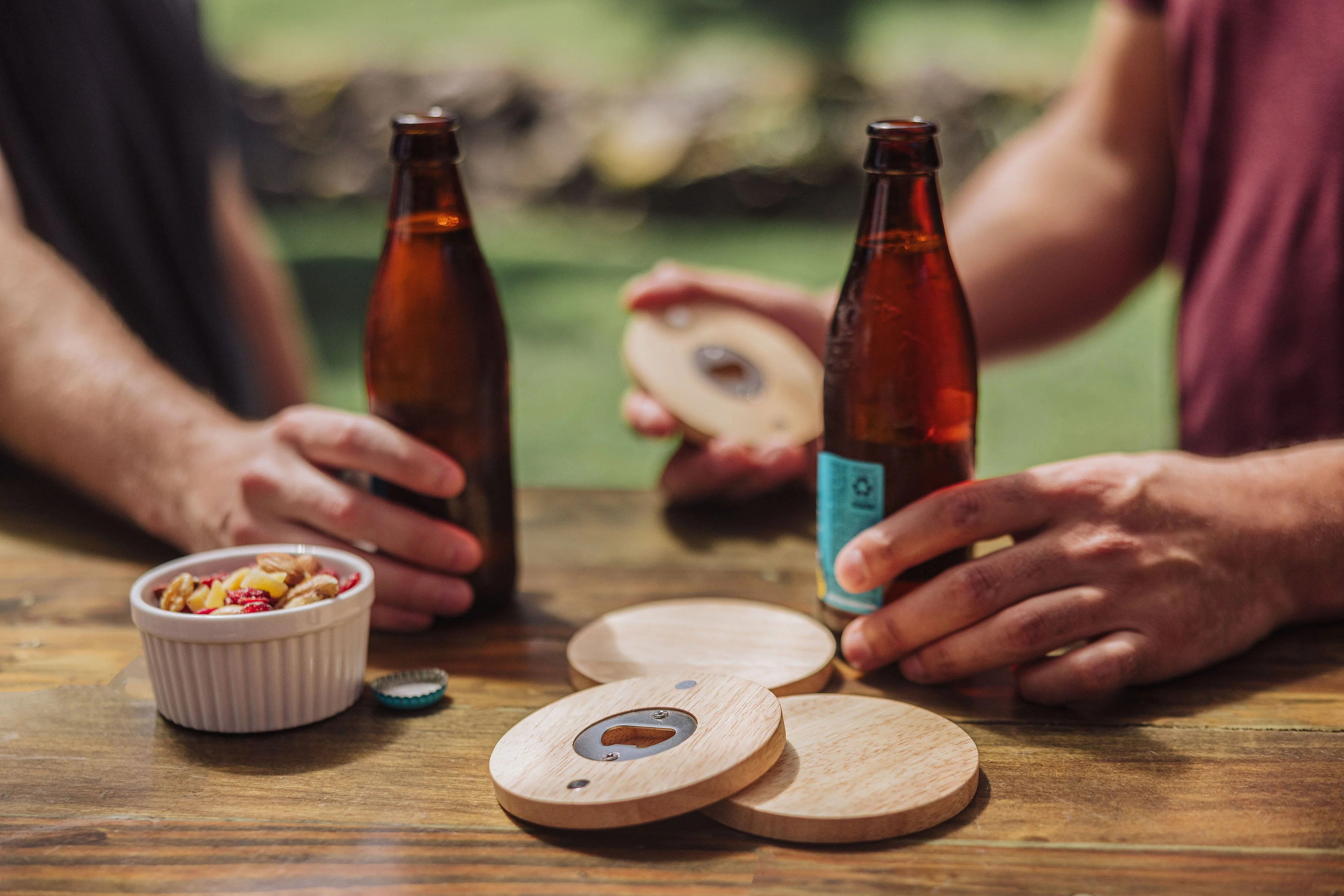 Coasters with Bottle Openers Set of 4 - Image 4