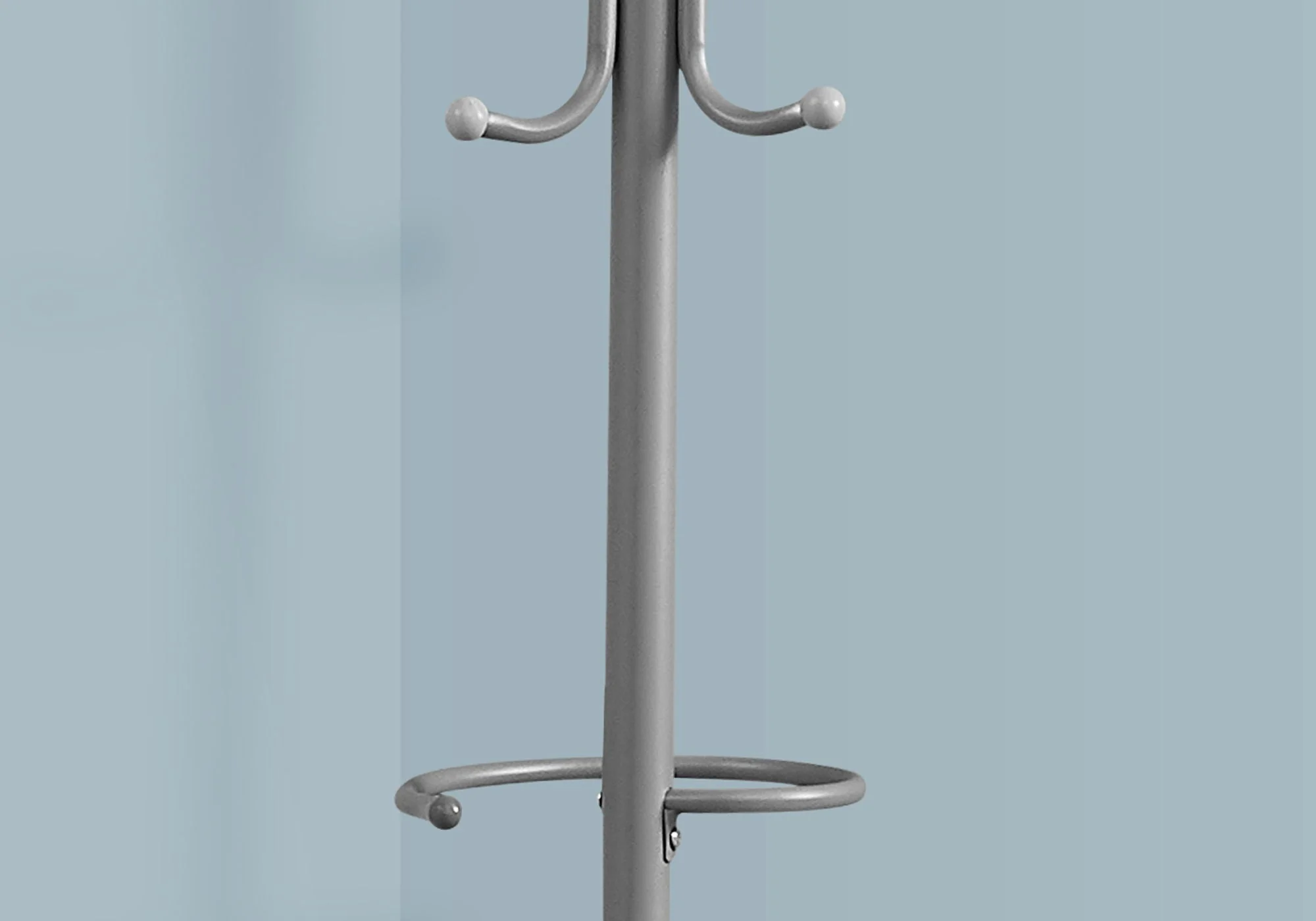 Coat Rack, Hall Tree, Free Standing, Hanging Bar, 6 Hooks, Entryway, Contemporary & Modern - Image 5