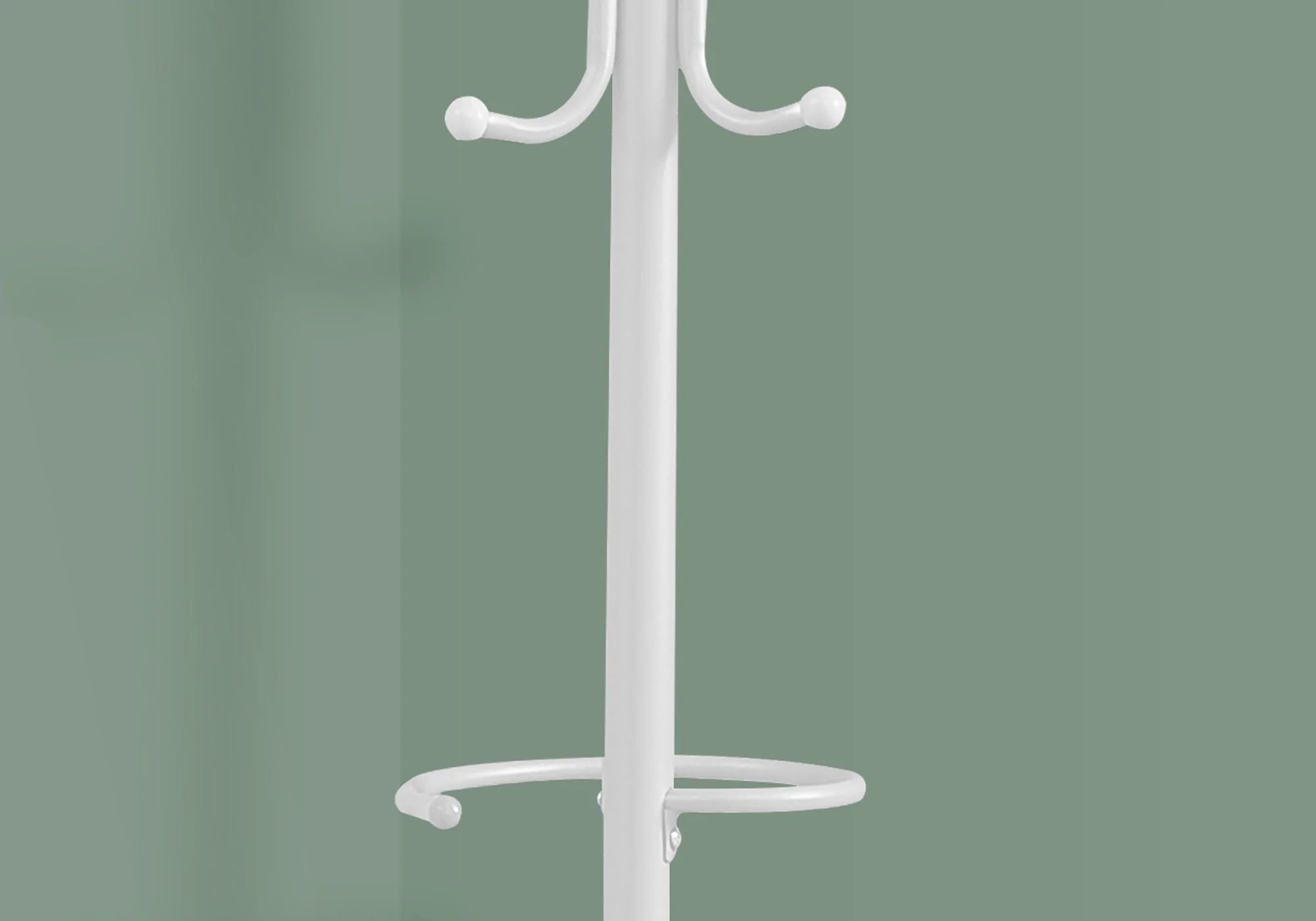 Coat Rack, Hall Tree, Free Standing, Hanging Bar, 6 Hooks, Entryway, Contemporary & Modern - Image 8