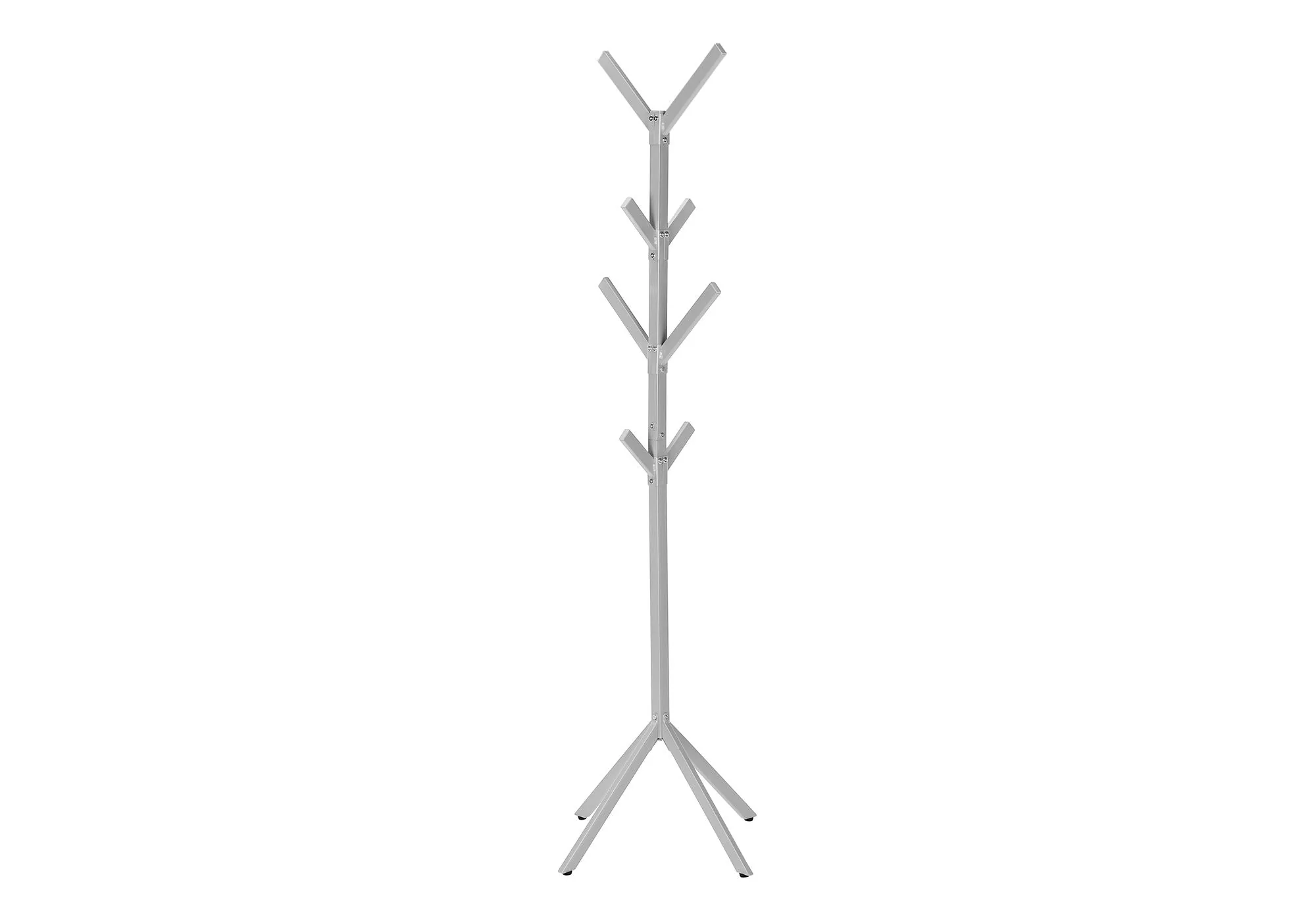 Coat Rack, Hall Tree, Freestanding, 8 Hooks, Entryway, Contemporary & Modern - Image 5