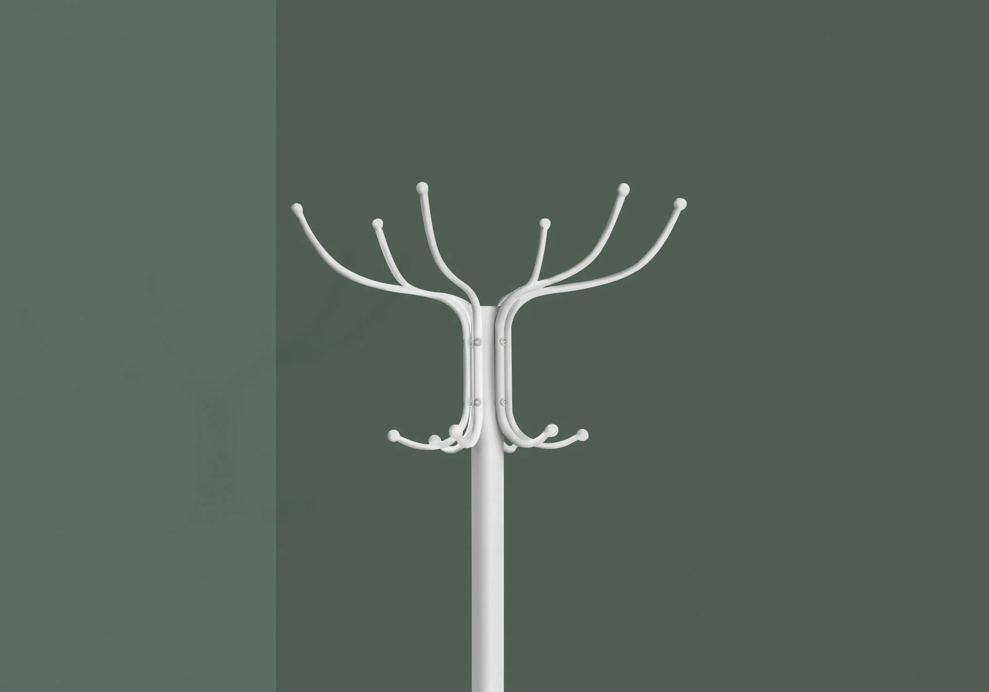 Coat Rack Hall Tree with 12 Hooks and Umbrella Holder - Image 7