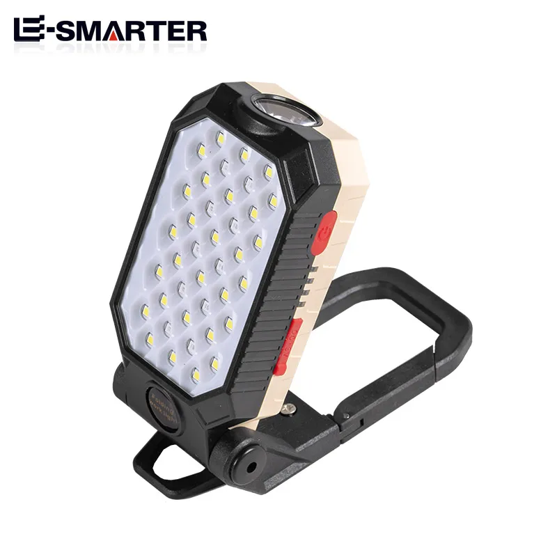 COB Portable Work Light USB Rechargeable Emergency Repair Flashlight Lamp - Image 3