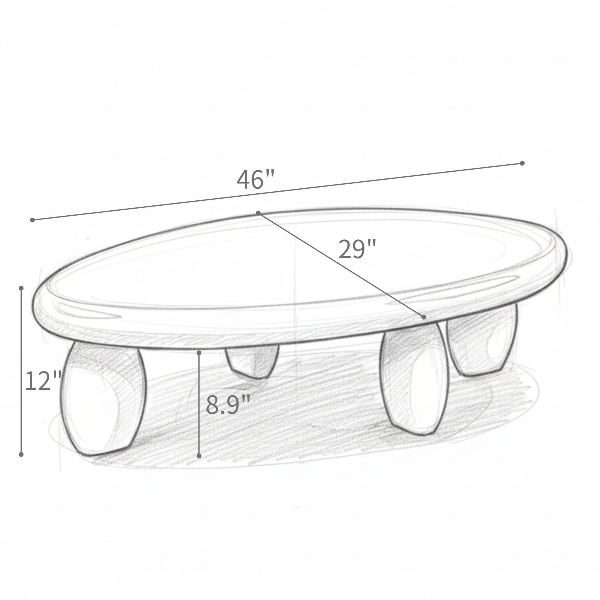 Cobblestone Coffee Table - Image 5