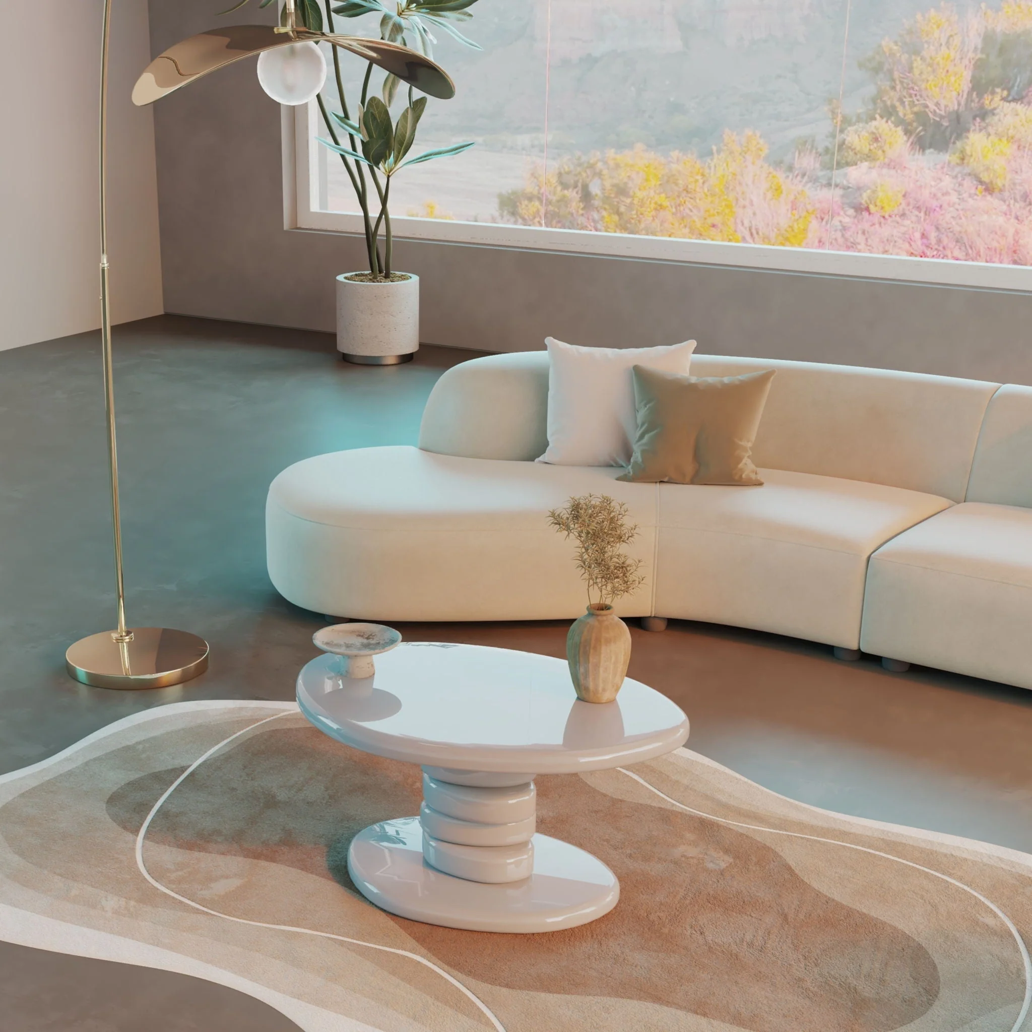 Cobblestone End Table - Image 8
