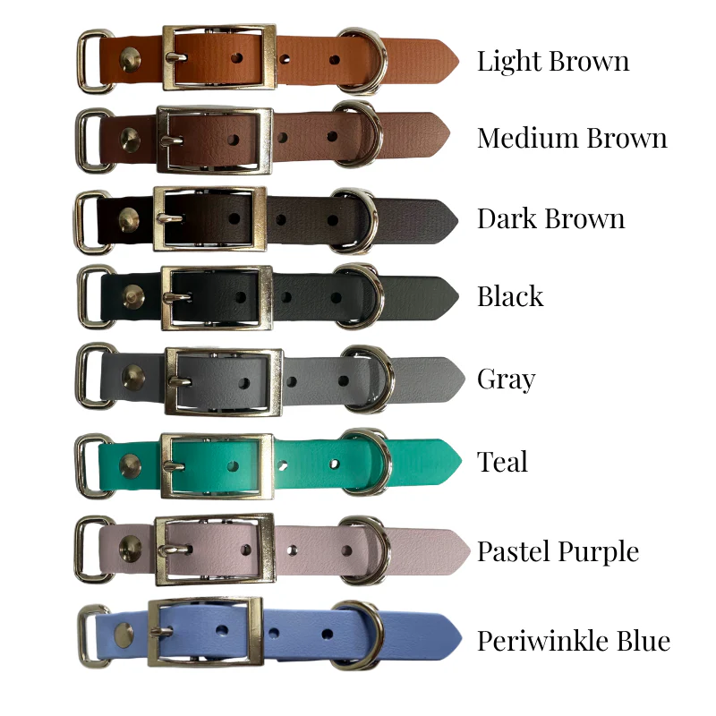 Cobra Braid in Navy Blue - Handmade Dog Collar - Image 3