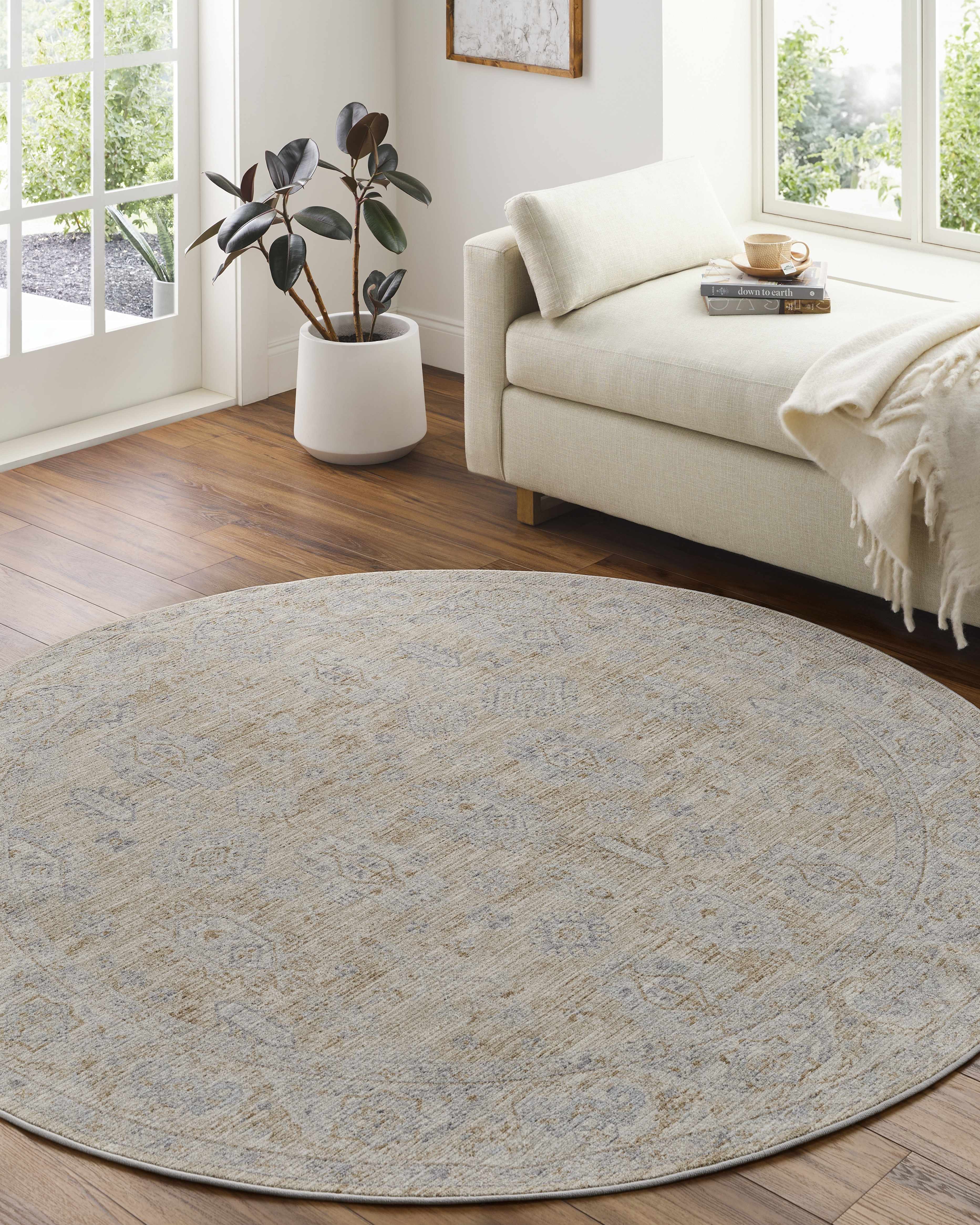 Coby Cream Avant Garde Area Rug - Image 14