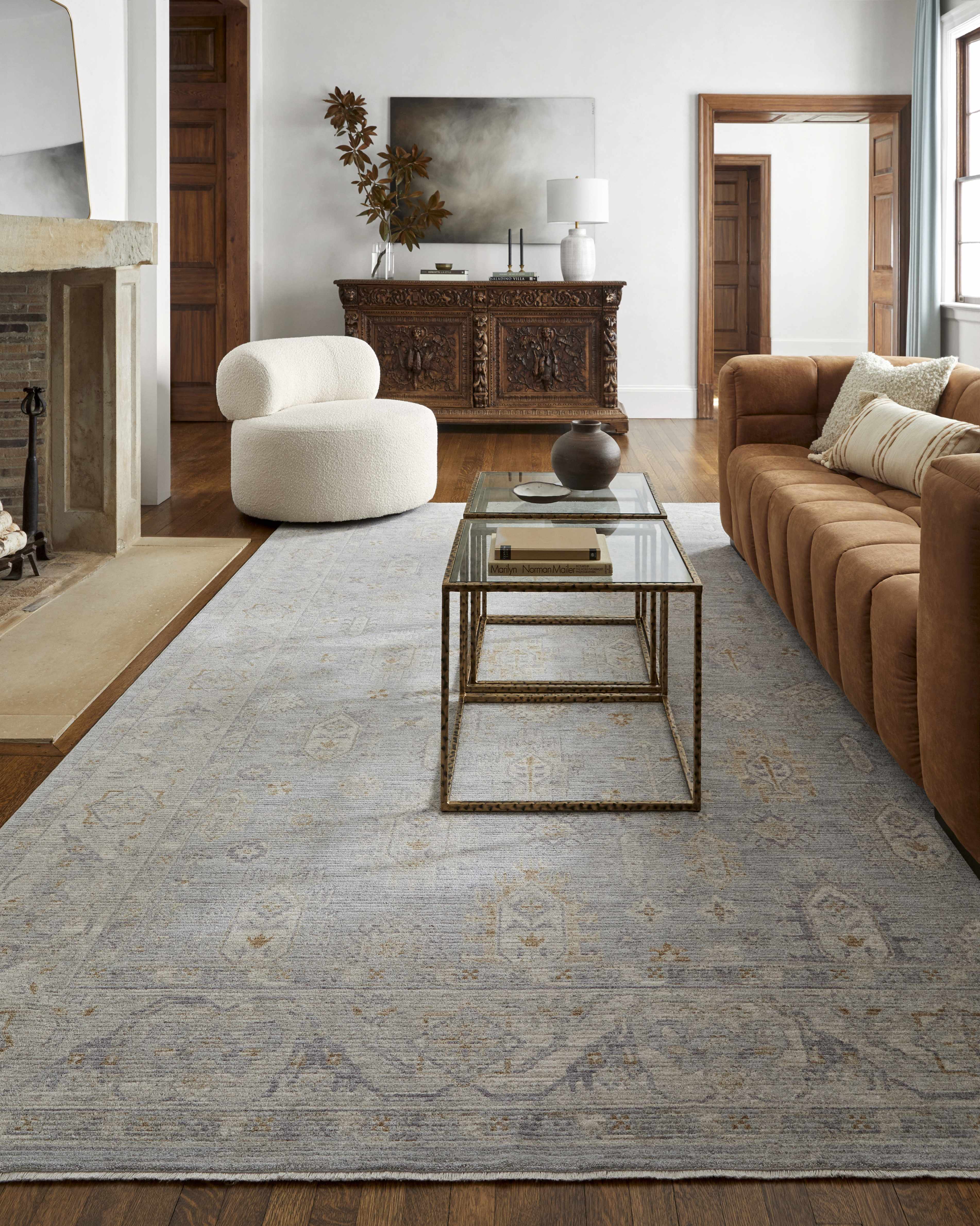 Coby Deep Teal Avant Garde Area Rug - Image 10