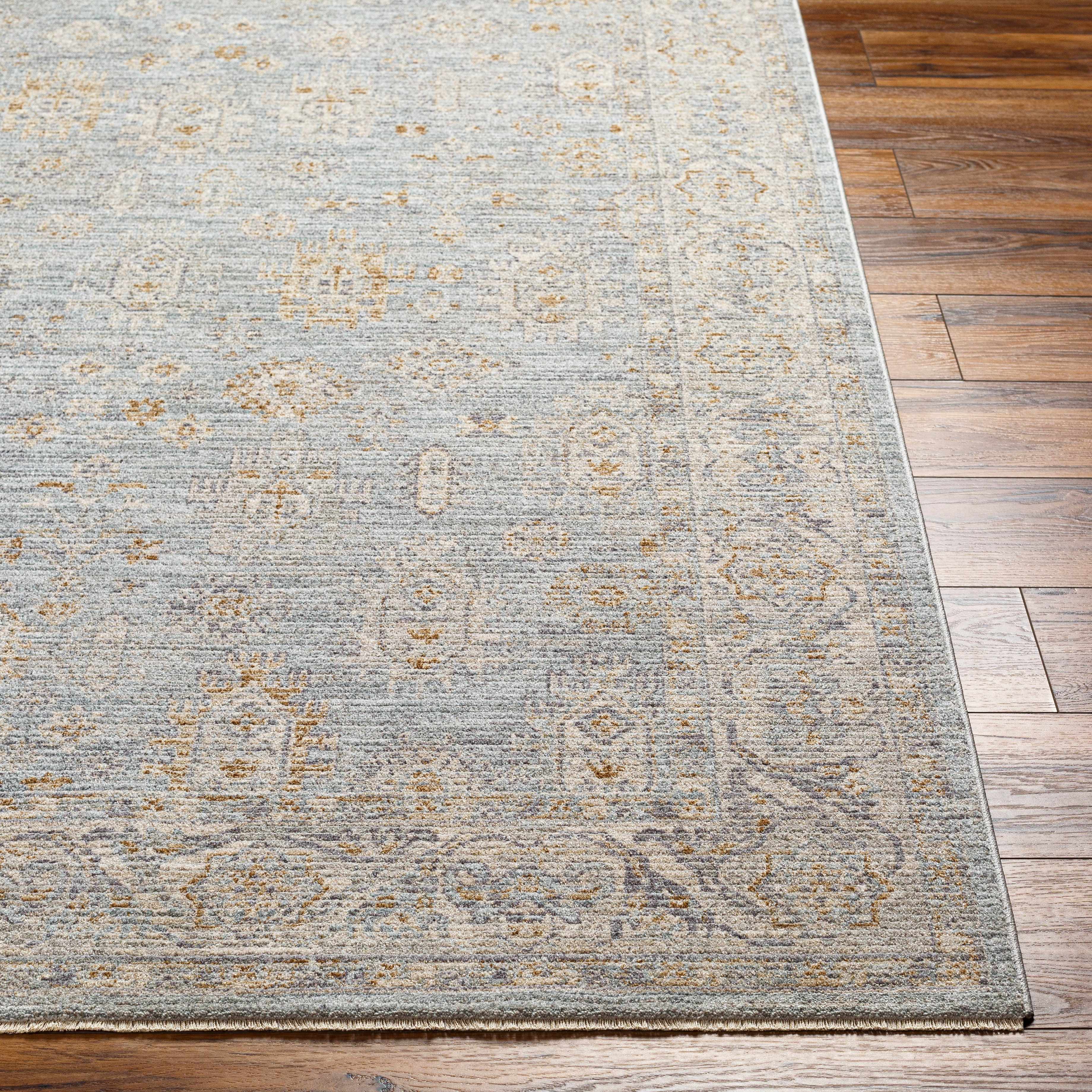 Coby Deep Teal Avant Garde Area Rug - Image 5