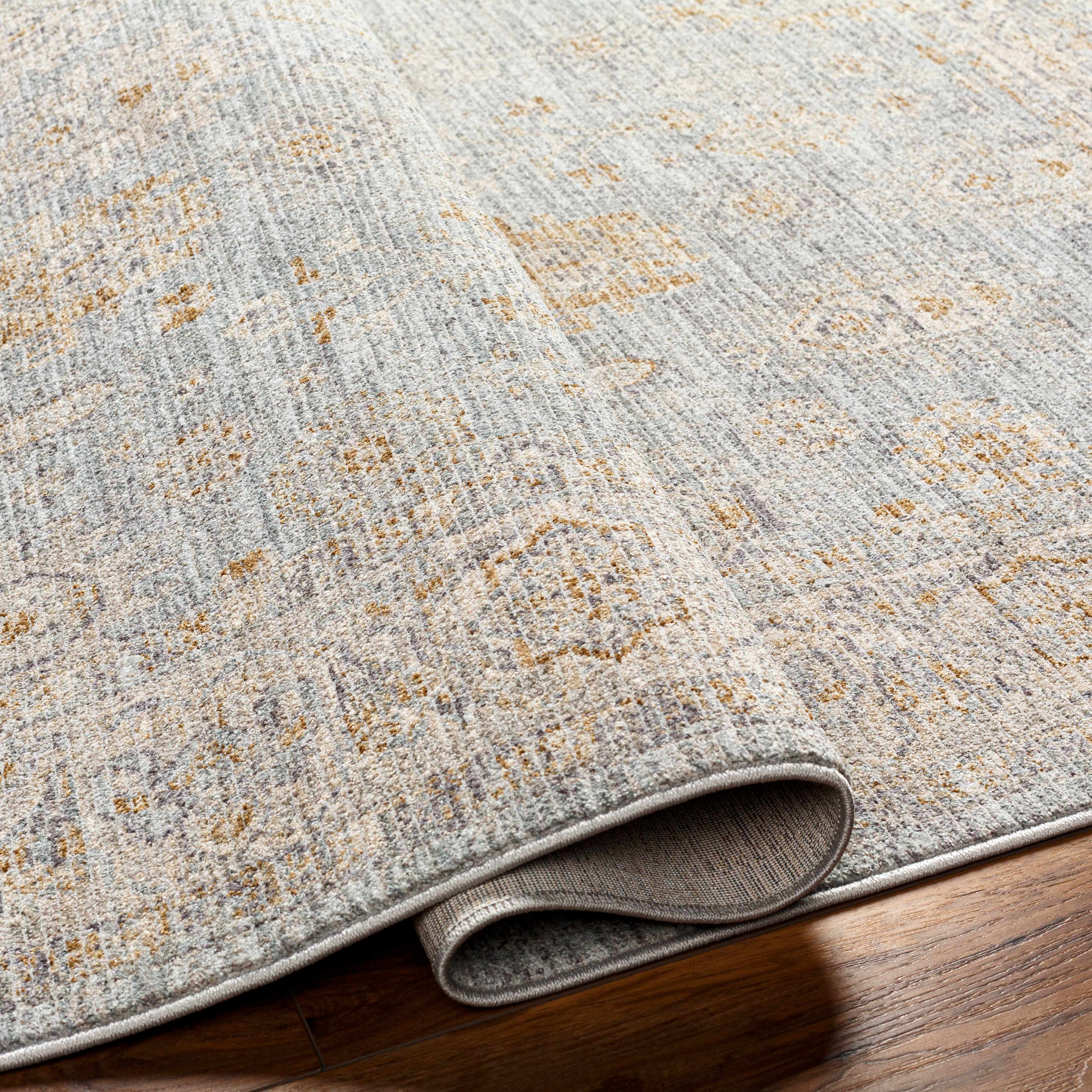 Coby Deep Teal Avant Garde Area Rug - Image 6