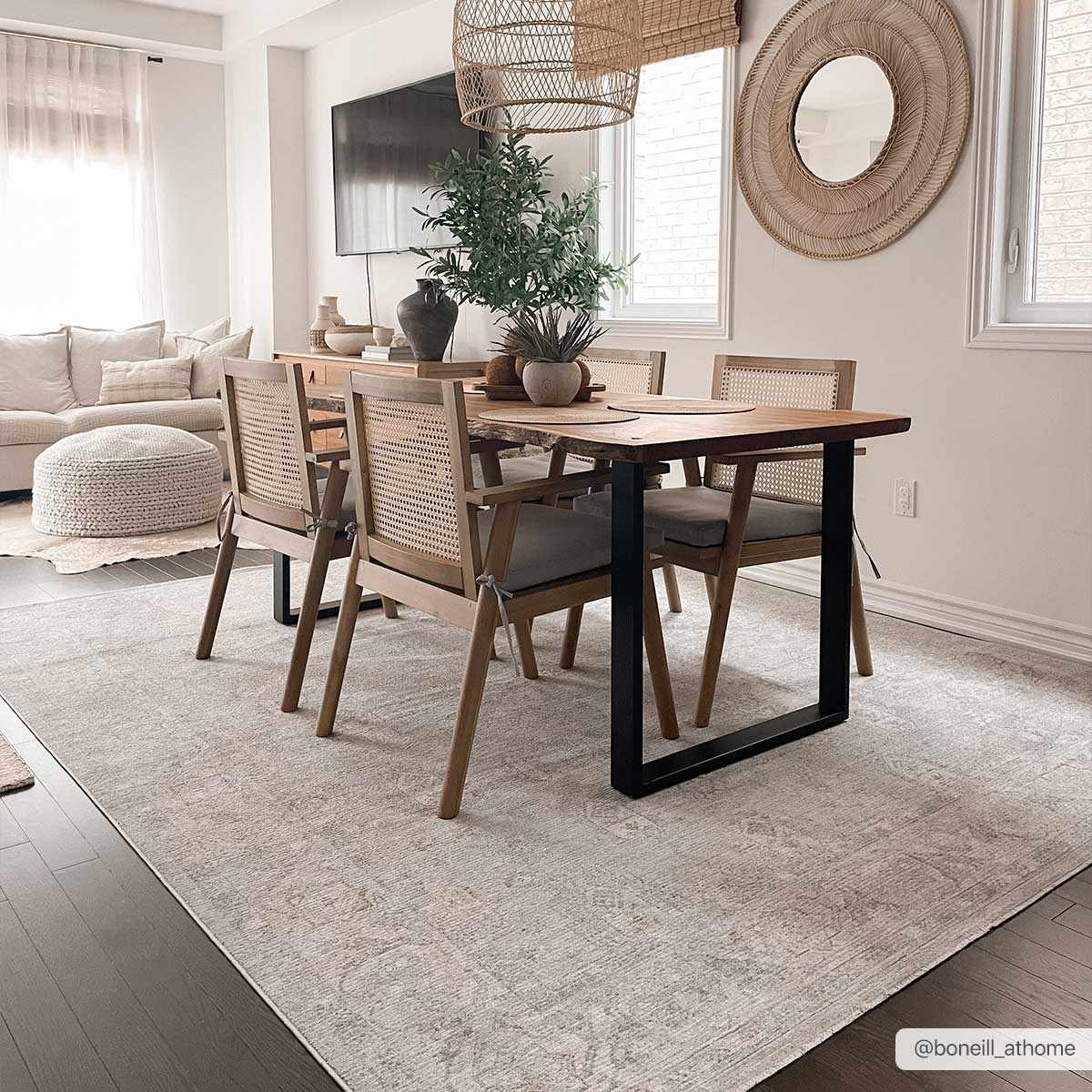 Coby Teal Avant Garde Area Rug - Image 3