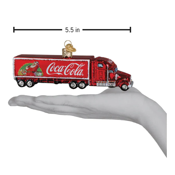 Coca-Cola Christmas Truck Ornament 2 x 5.5 x 1.25 Inches - Image 5