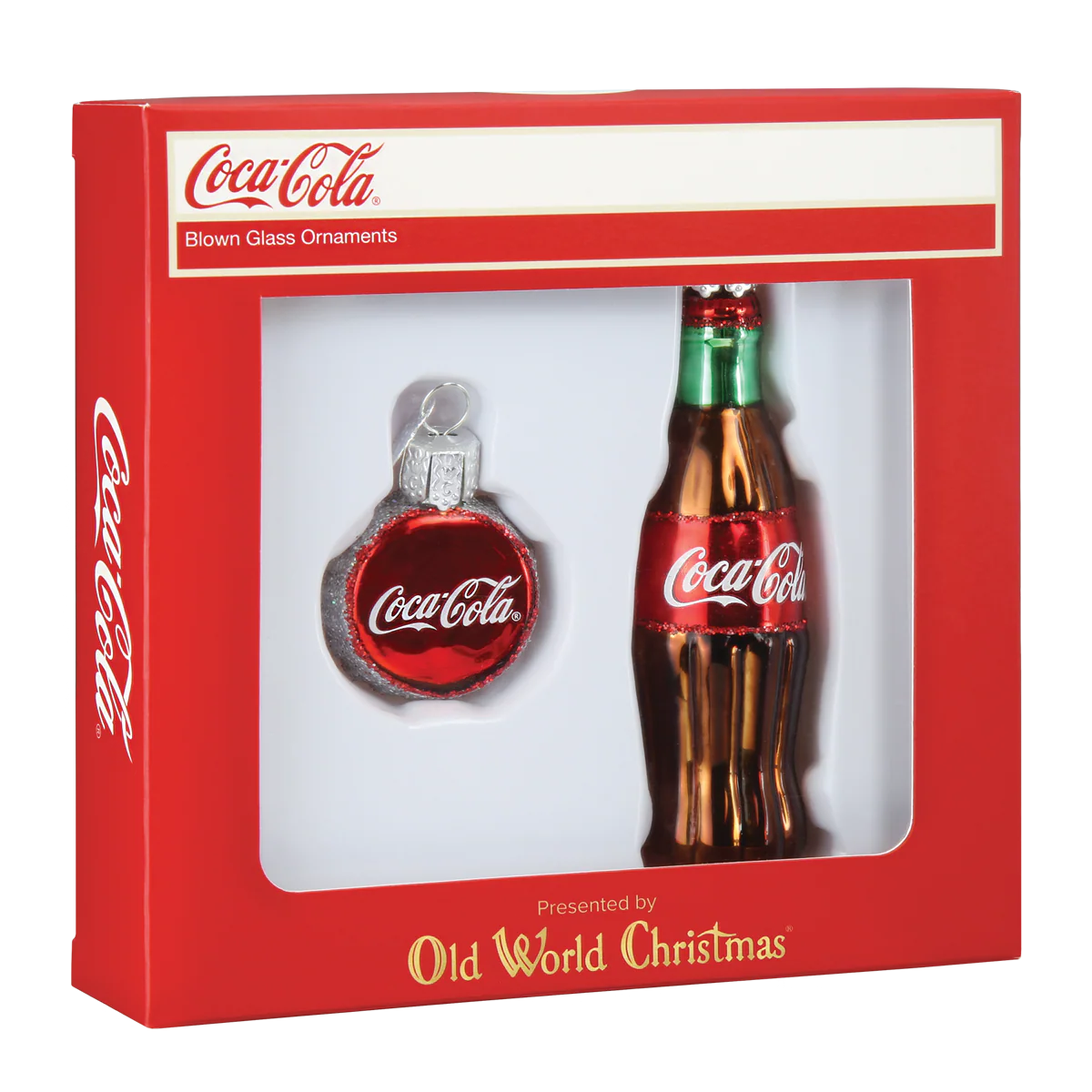 Coca-Cola® Bottle Ornament Set - Image 3