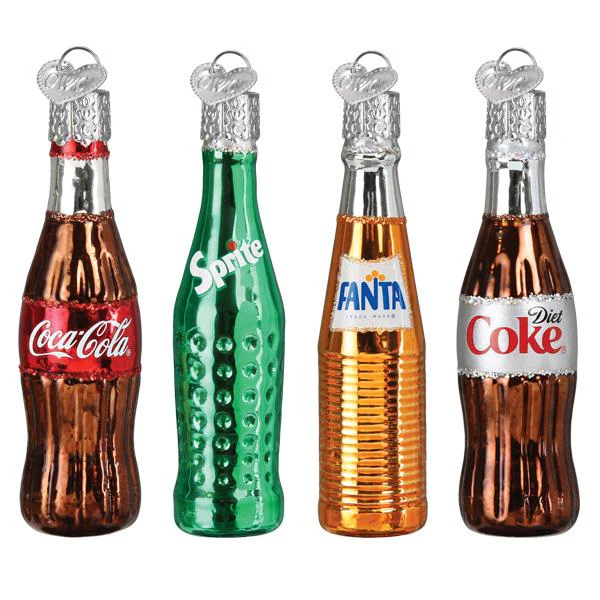 Coca-Cola® Mini Beverage Ornament Set - Image 2