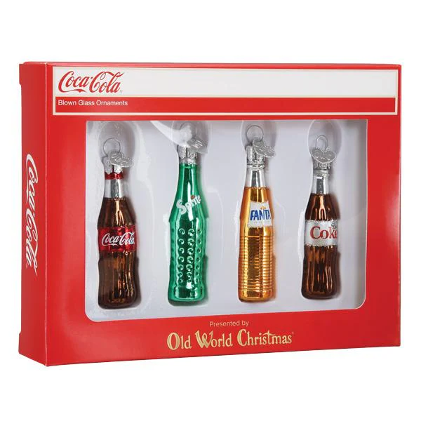Coca-Cola® Mini Beverage Ornament Set - Image 3