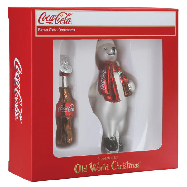 Coca-Cola® Polar Bear Ornament Set - Image 3