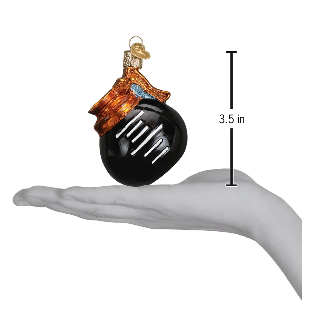Coffee Pot Ornament by Old World Christmas - Image 6