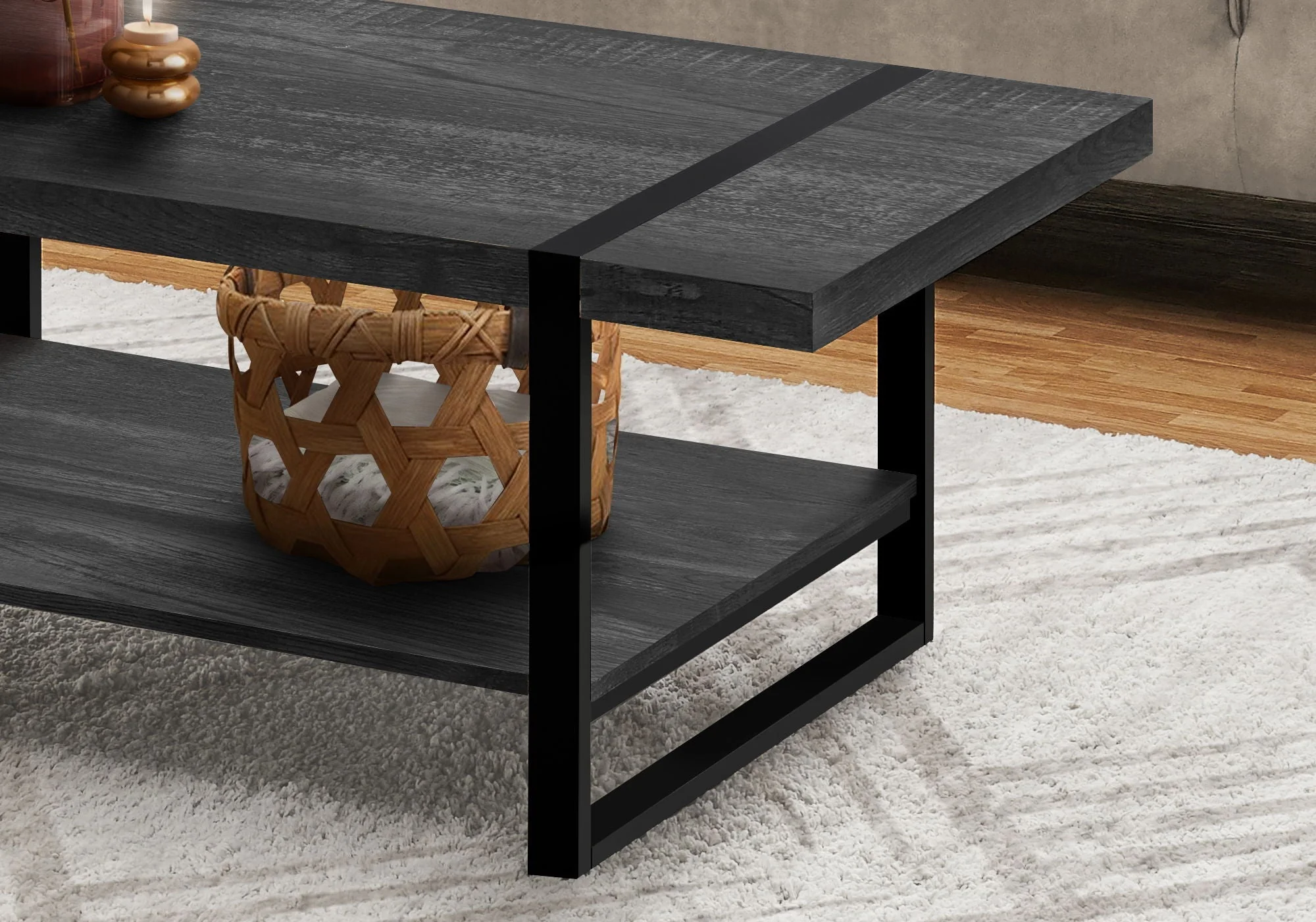 Coffee Table, Accent, Cocktail, Rectangular, Living Room, Contemporary, Modern - Image 8