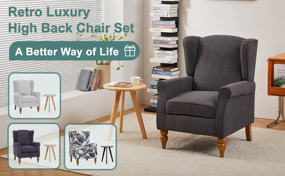 Coffee Table & Armchair Set - Image 28
