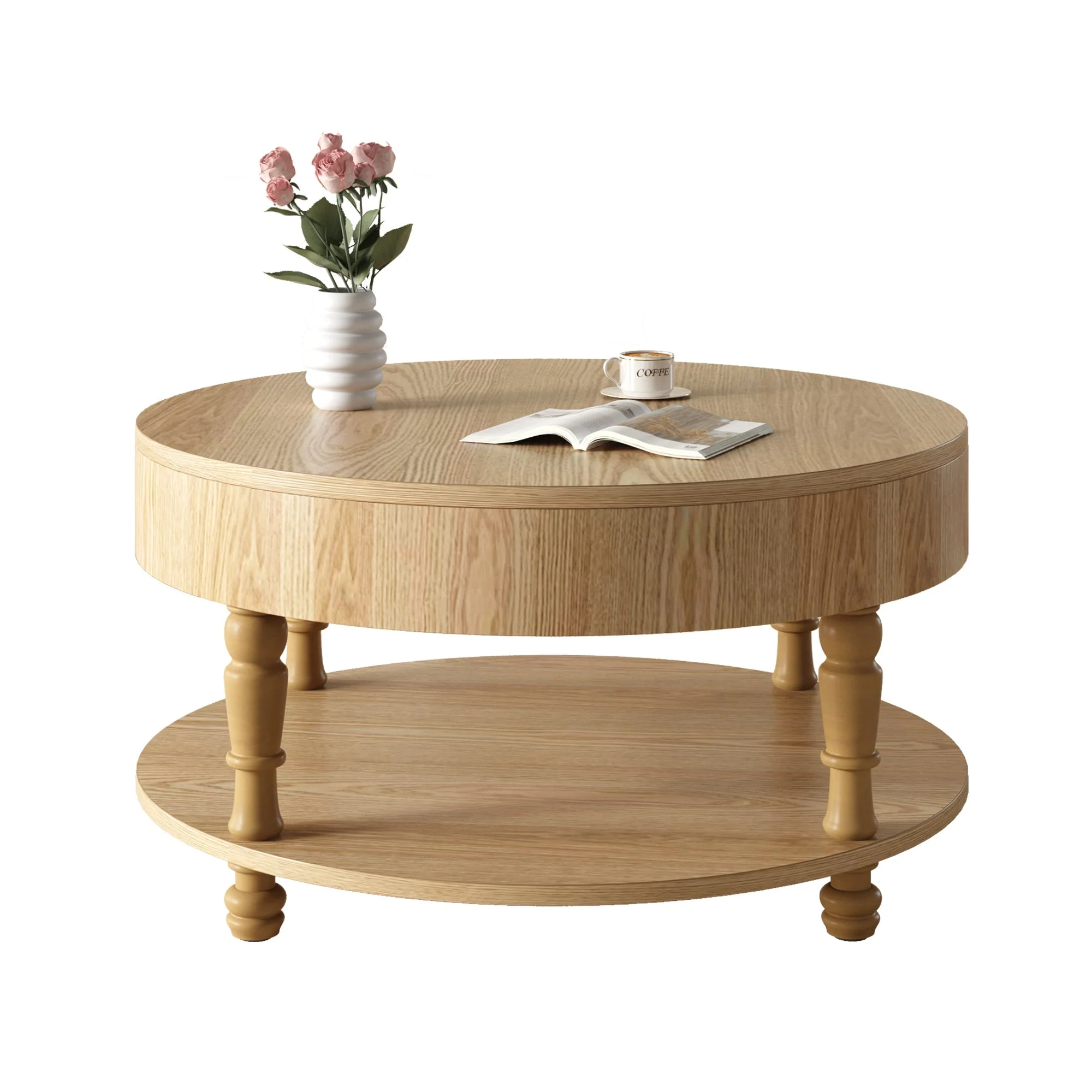 Coffee Table with Dual Storage for Living Room - Image 11