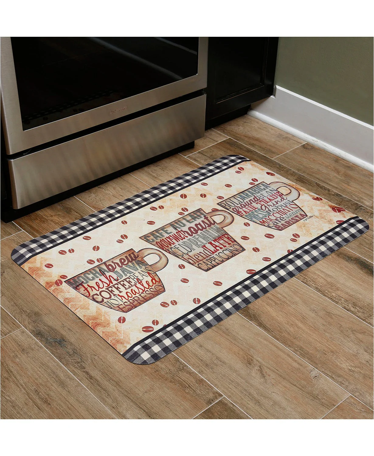 Coffee Words Antifatigue Kitchen Mats - Image 3