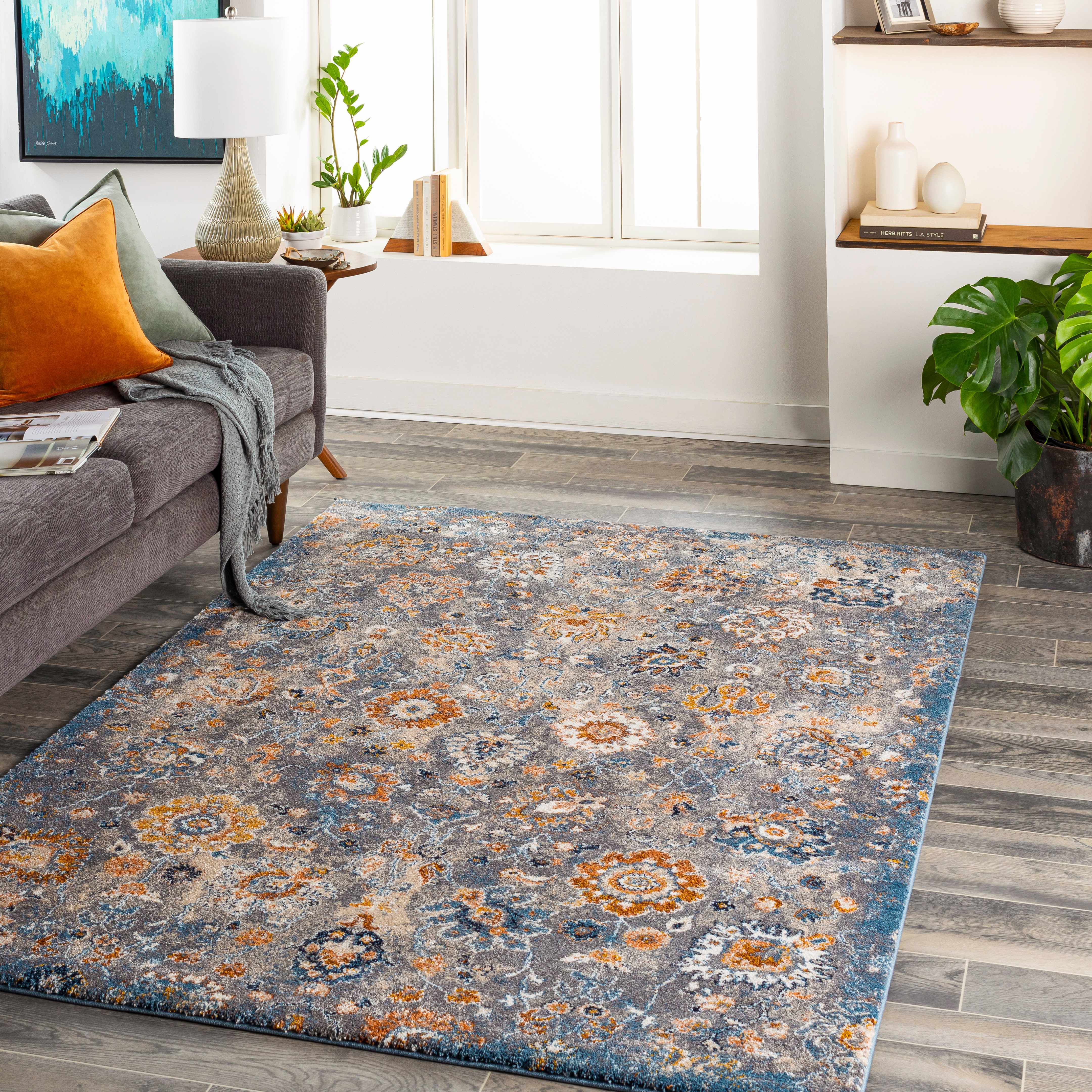Cogan Gray Thick Rug - Image 2
