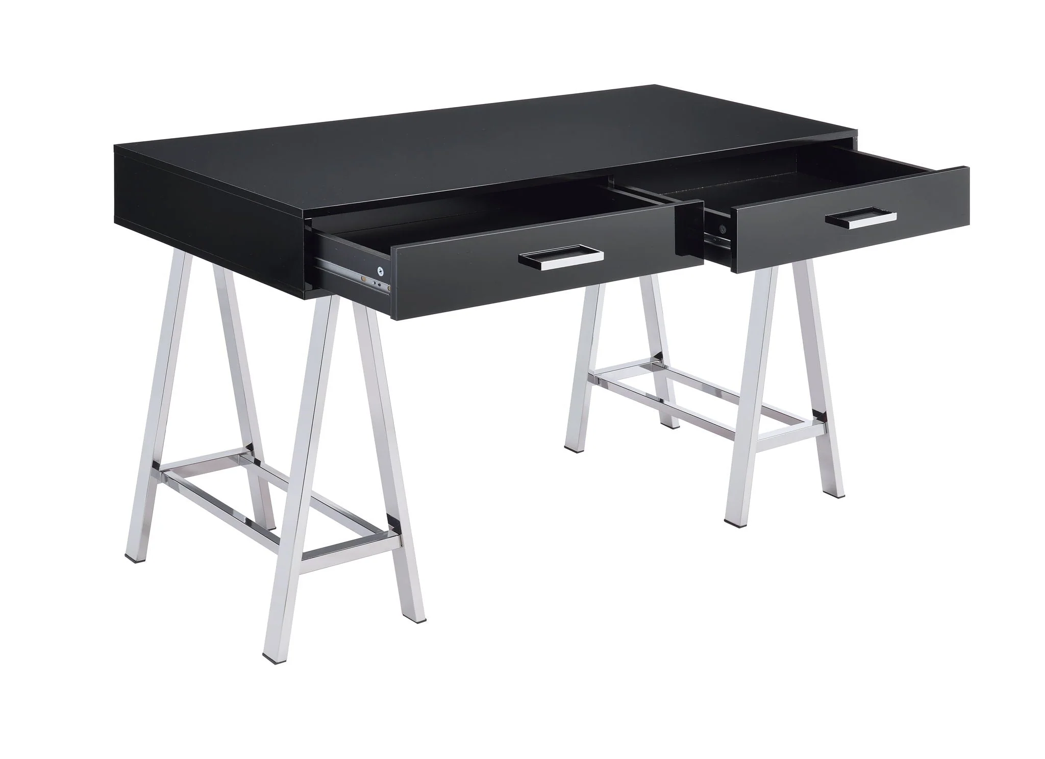 Coleen - High Gloss Writing Desk With USB - Image 3