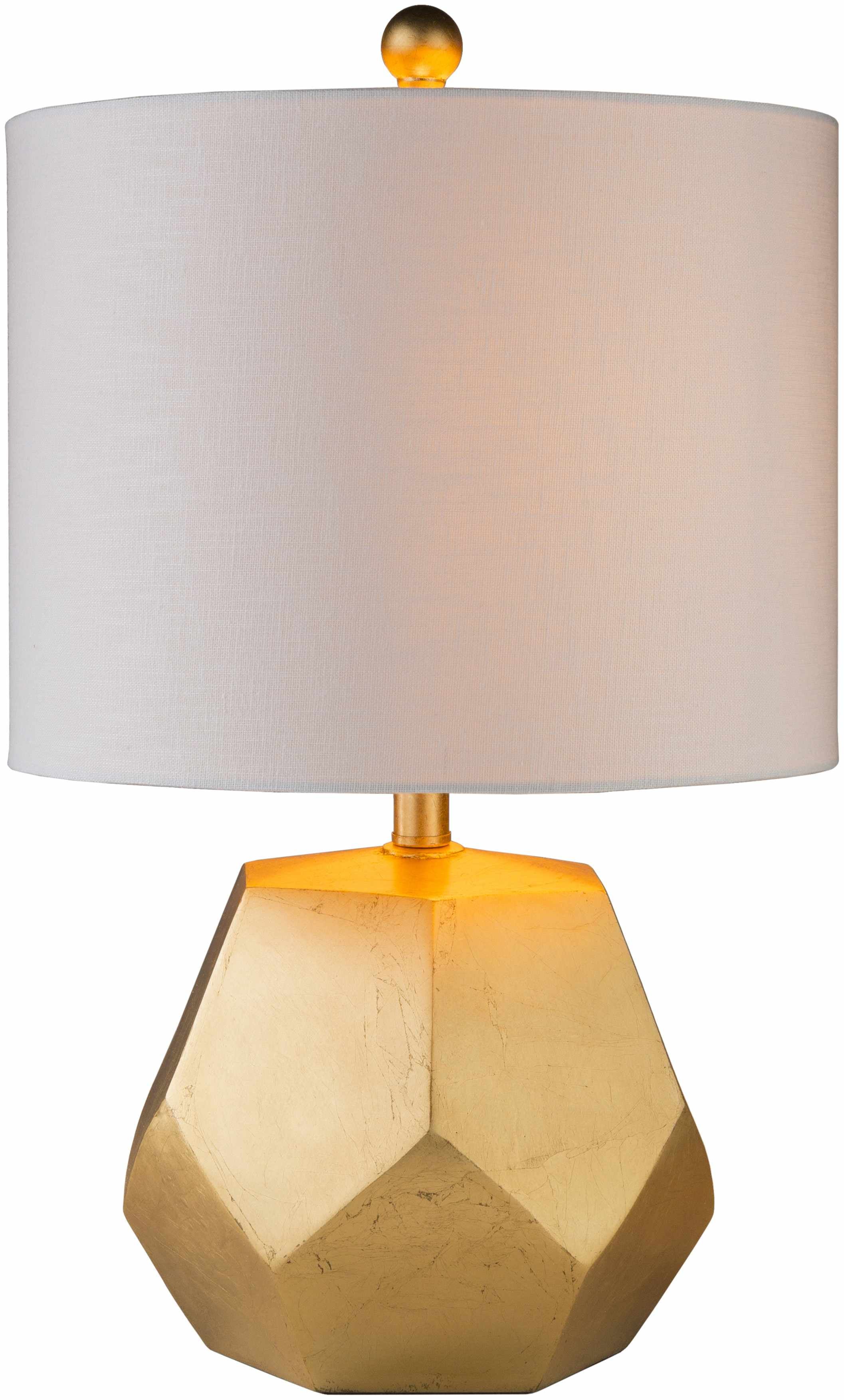 Coleford Gold Geometric Table Lamp - Image 13
