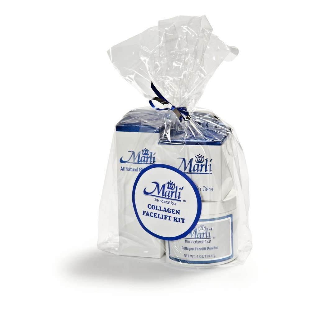 Collagen Lifting Facial Kit with Marli's EDA Revitalizing Moisturizer - Image 3