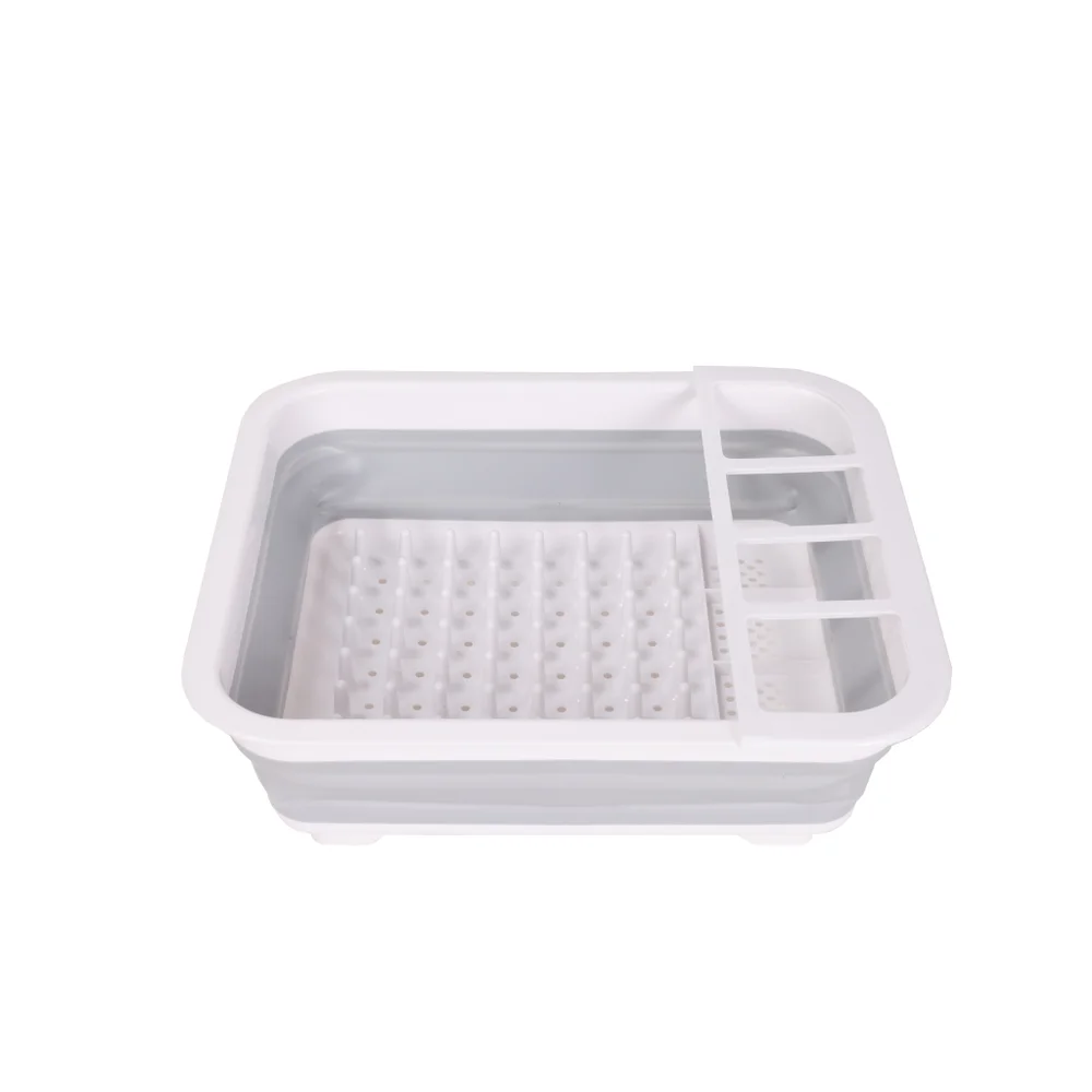 Collapsible Plastic Dish Rack - 3 Colors - Image 11