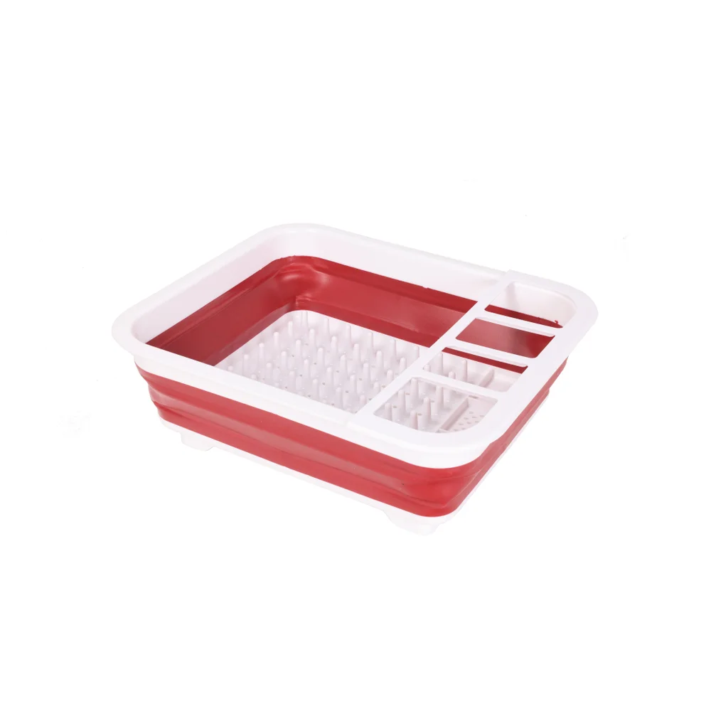 Collapsible Plastic Dish Rack - 3 Colors - Image 5