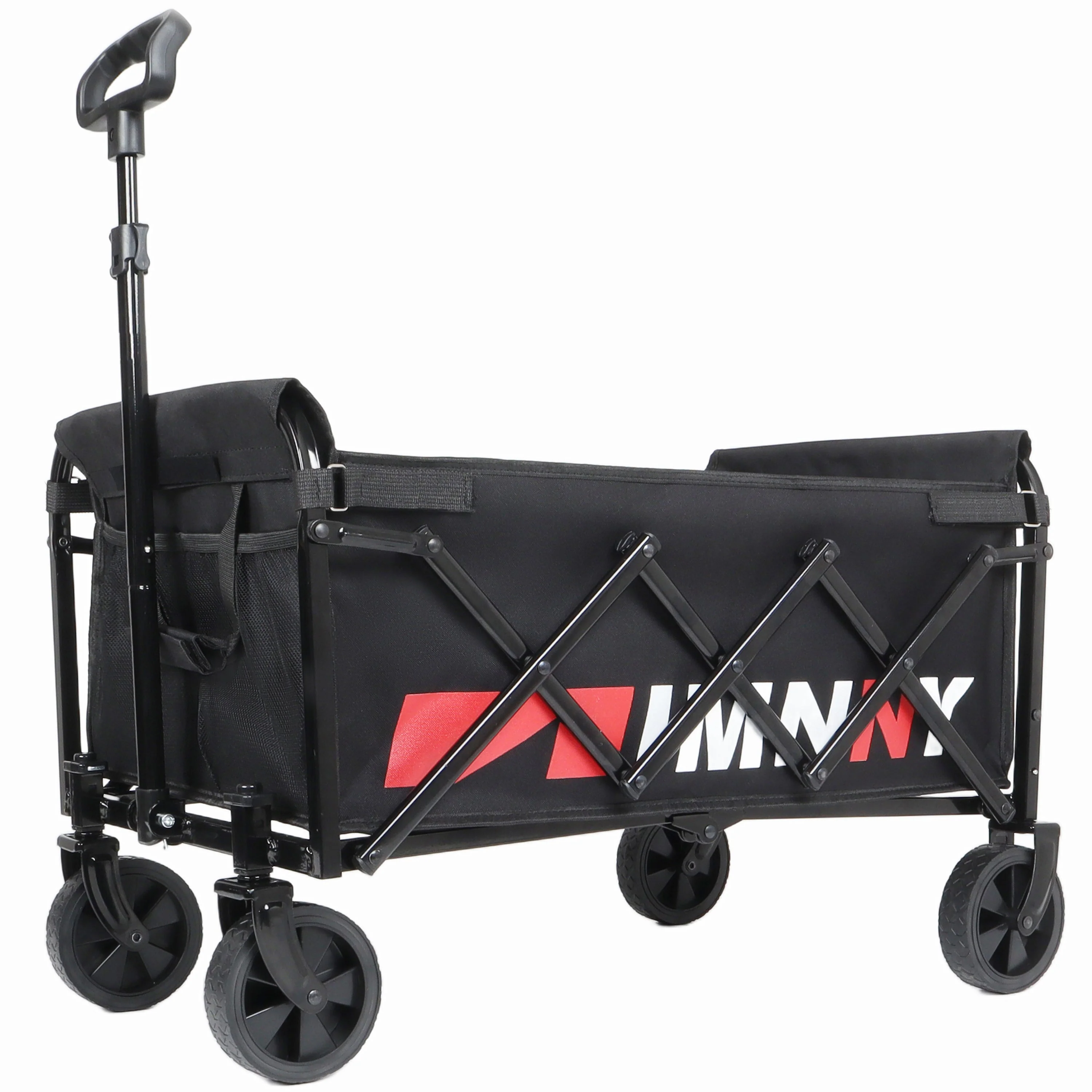 Collapsible Wagon with Wheels, Lightweight Utility Camping Cart