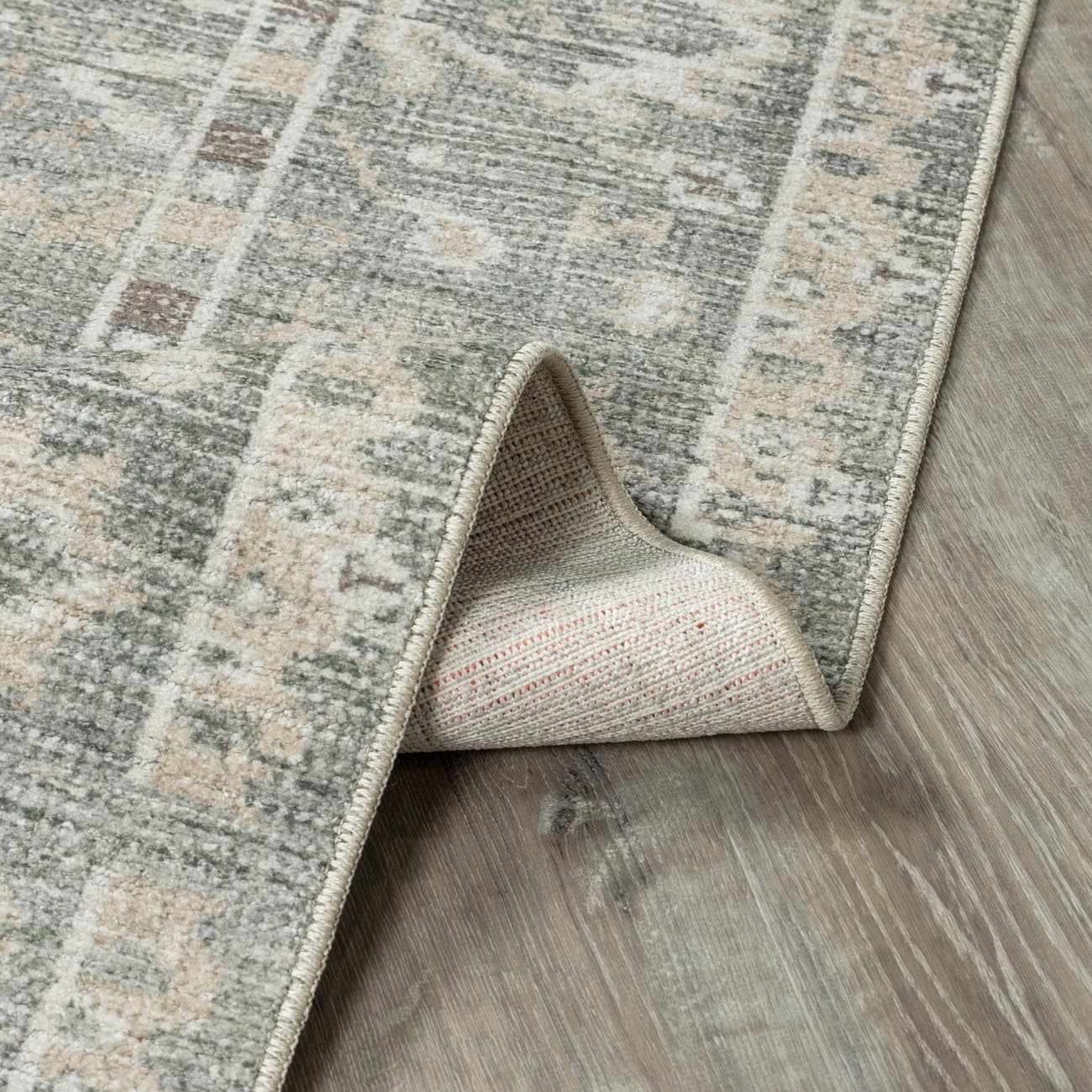Collins Avenue I Vintage Oushak Area Rug - Image 6