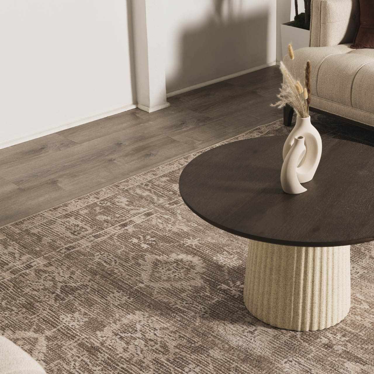 Collins Avenue II Vintage Oushak Area Rug - Image 3