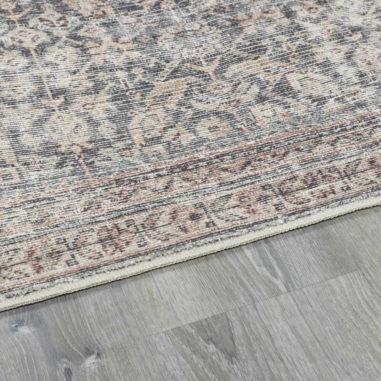 Collins Avenue III Vintage Damask Area Rug - Image 12