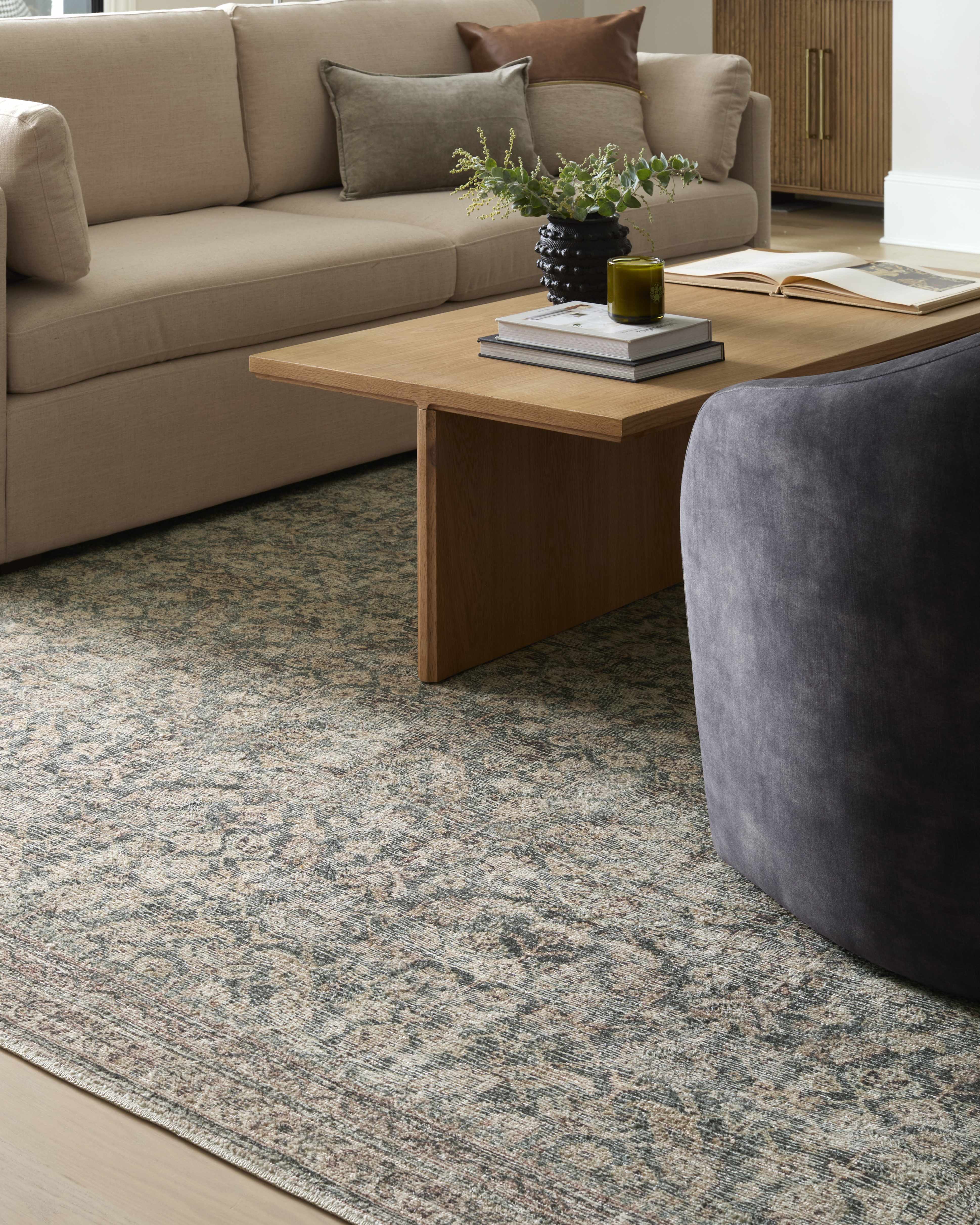 Collins Avenue III Vintage Damask Area Rug - Image 16