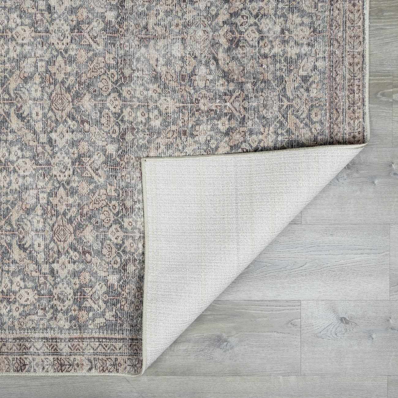 Collins Avenue III Vintage Damask Area Rug - Image 5
