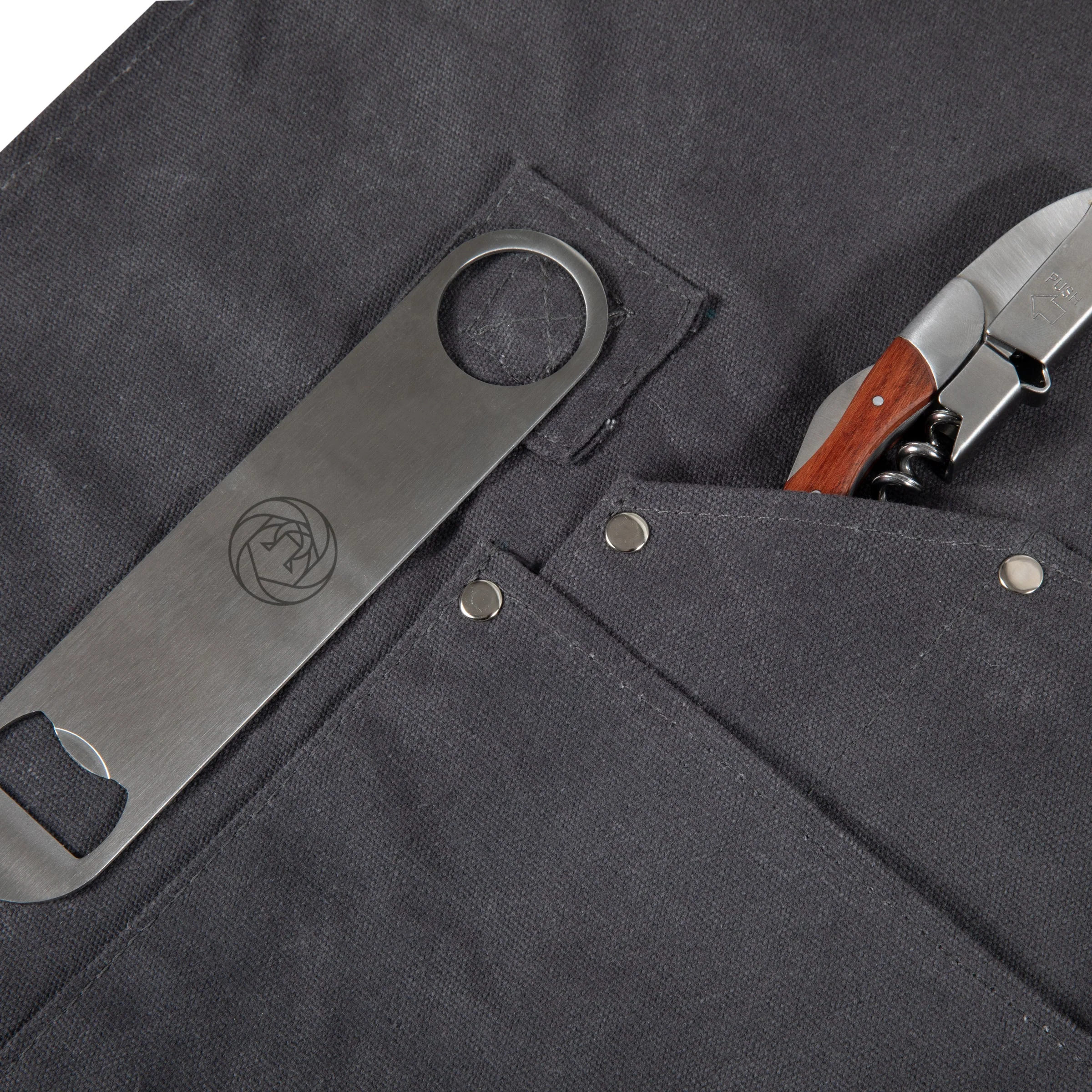 Collins Waxed Canvas Mixologist Apron - Image 19