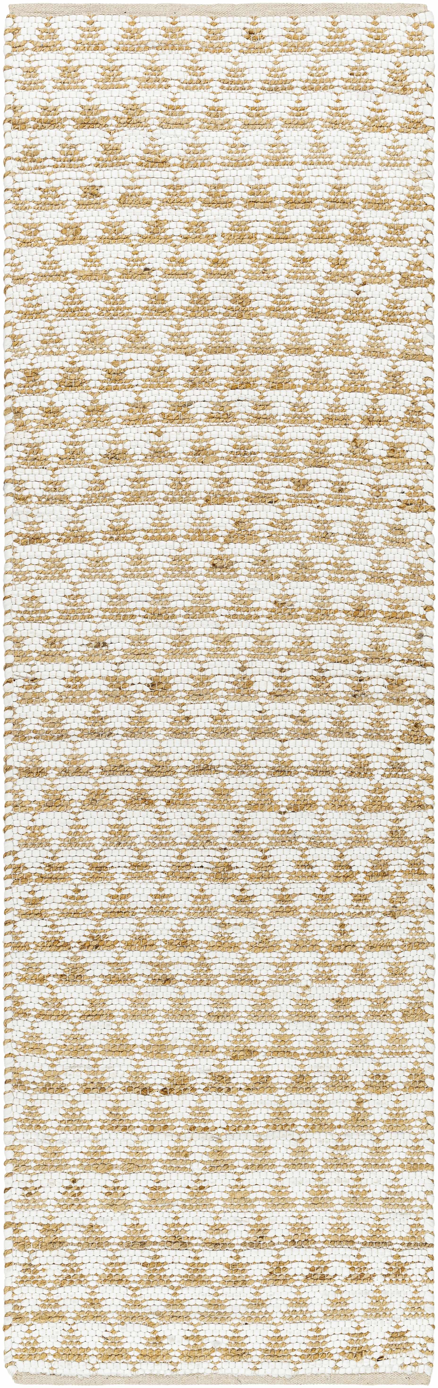 Colm Recycled White Jean Rug - Image 8