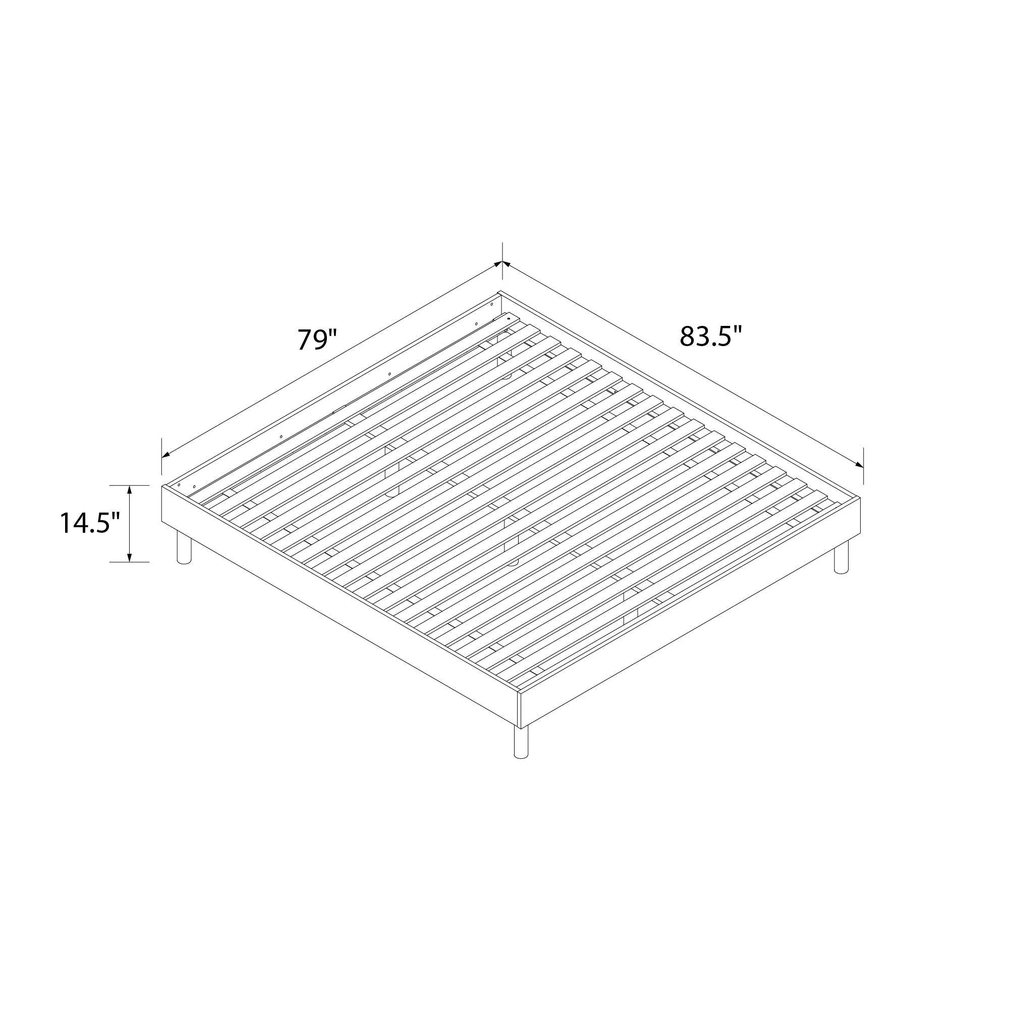 Cologne - Platform Bed - Image 3