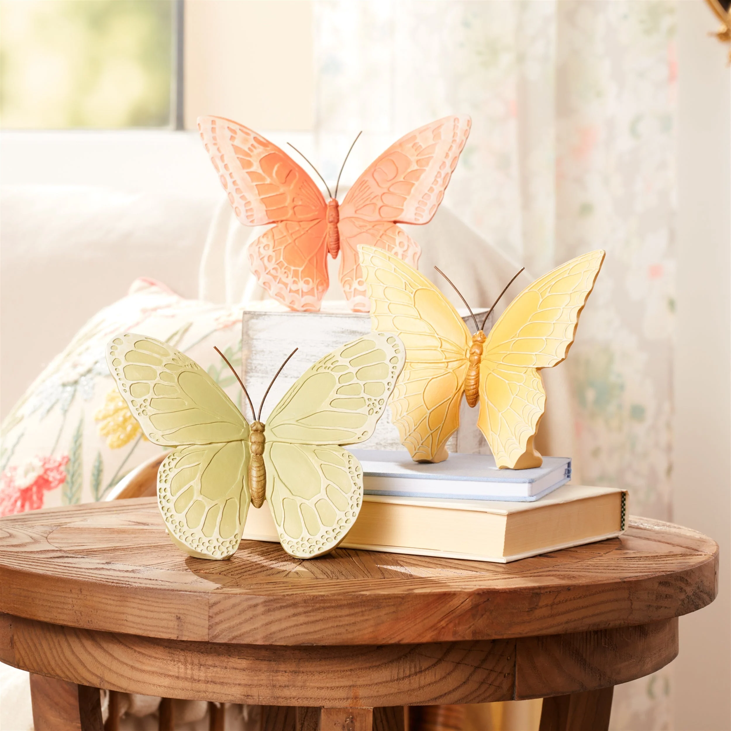 Colorful Butterfly Décor (Set of 3) - Image 2