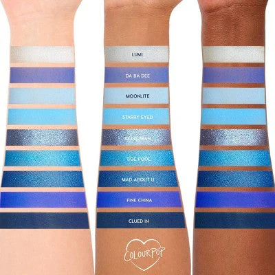ColourPop 9-Pan Eyeshadow Palette Blue Moon 0.3oz - Missing Box - Image 3
