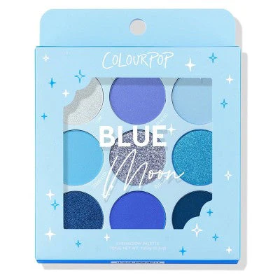 ColourPop 9-Pan Eyeshadow Palette Blue Moon 0.3oz - Missing Box - Image 4