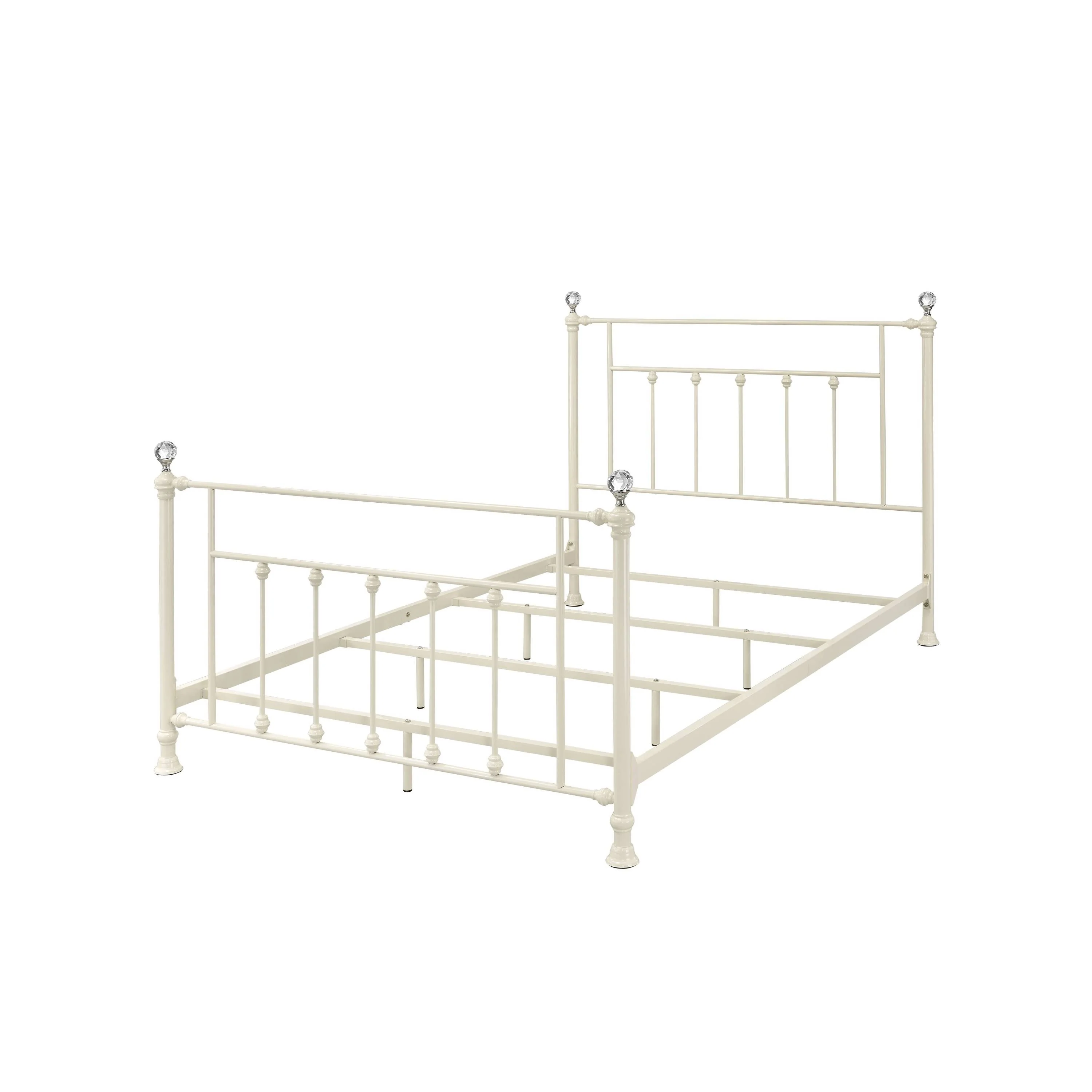 Comet White Finish Full Bed - Image 4