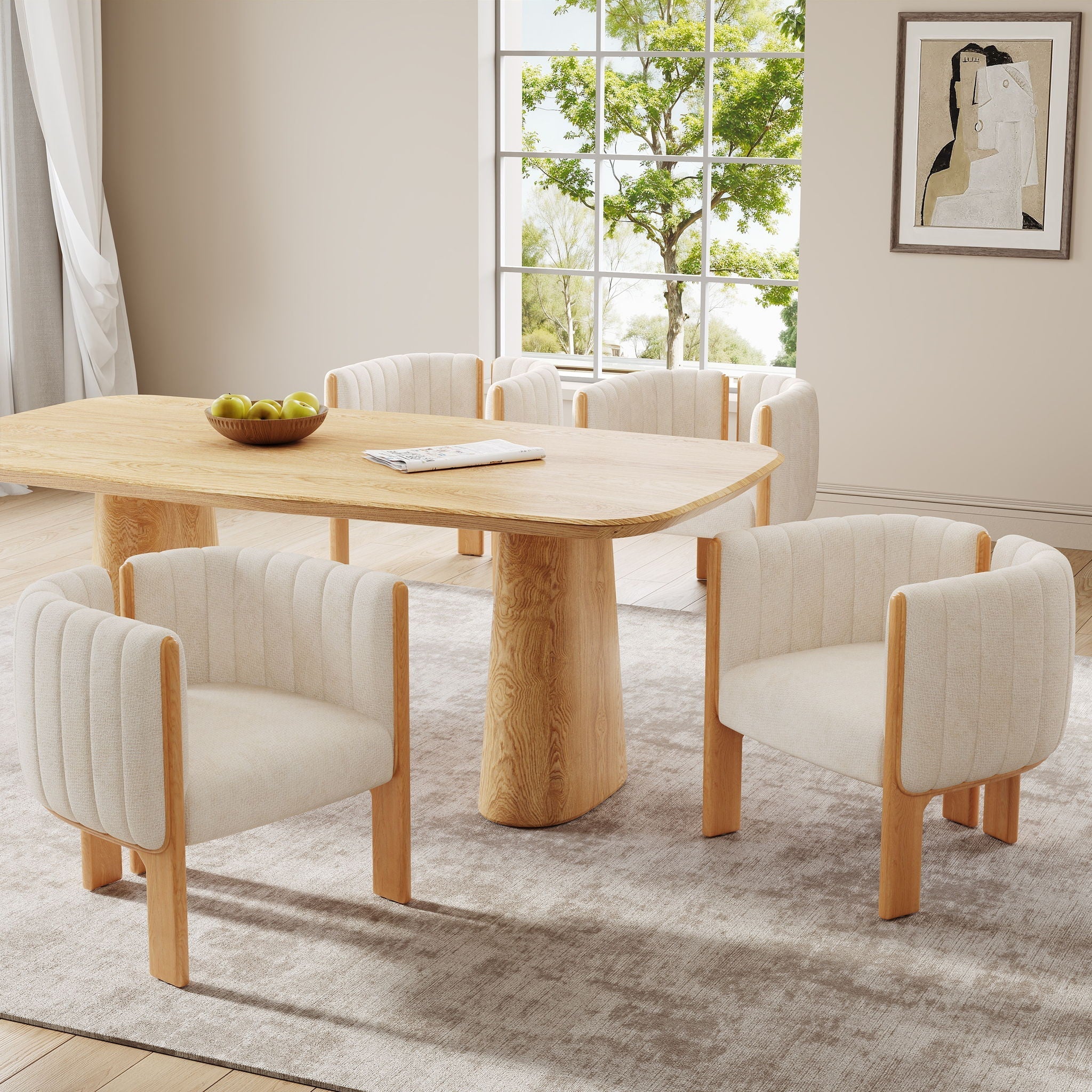 Comfort Stylish Seating Dining Chair - Image 12