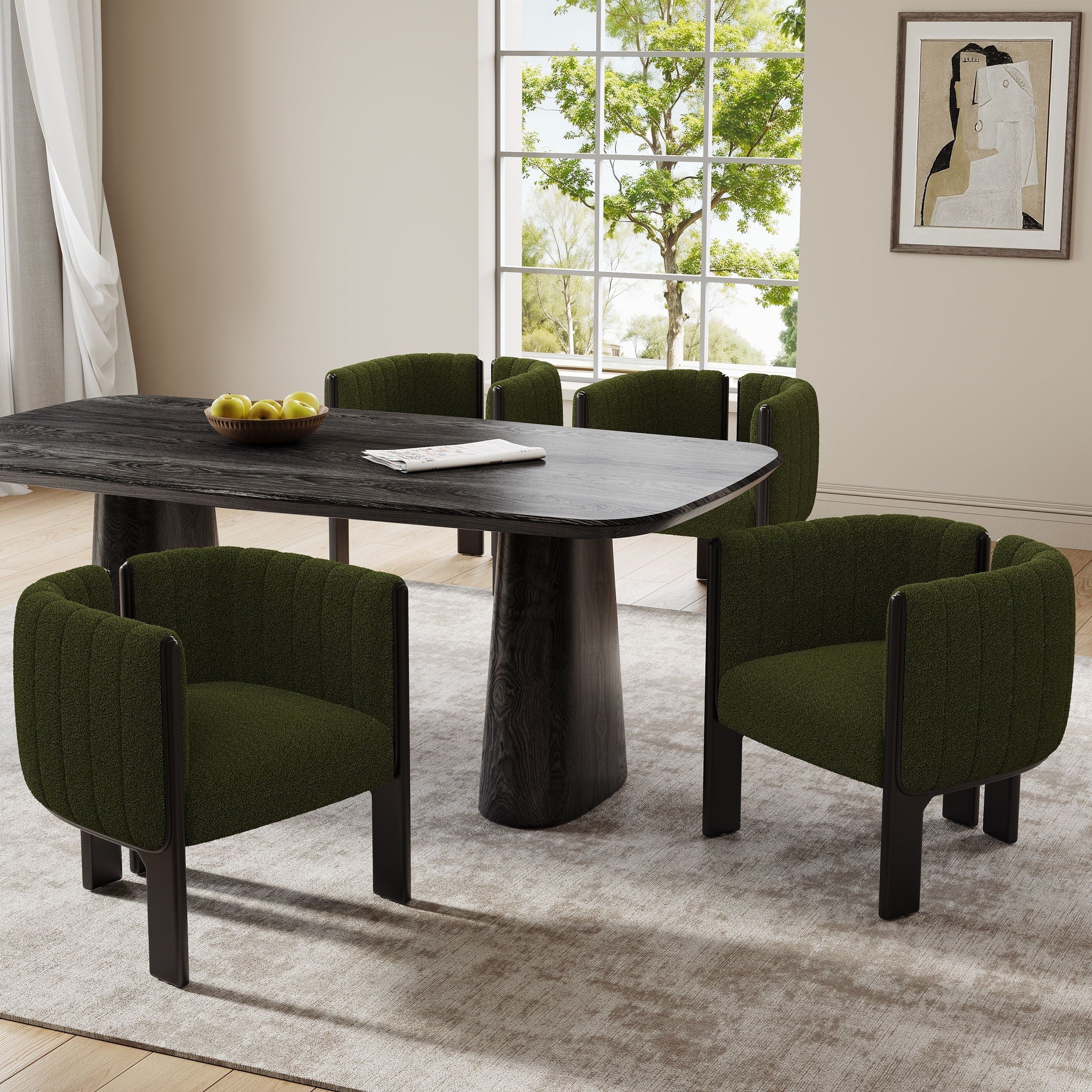 Comfort Stylish Seating Dining Chair - Image 8