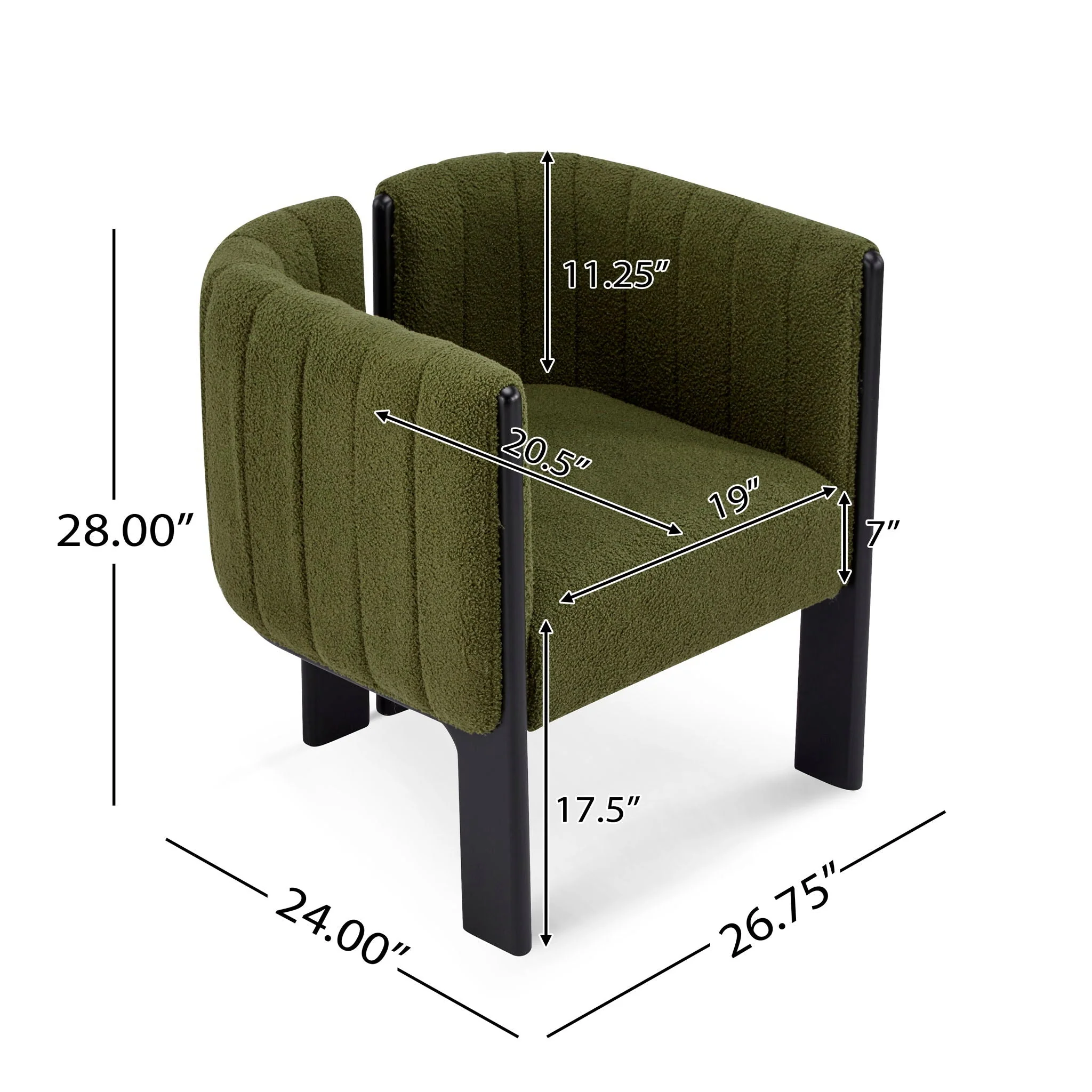 Comfort Stylish Seating Dining Chair - Image 9